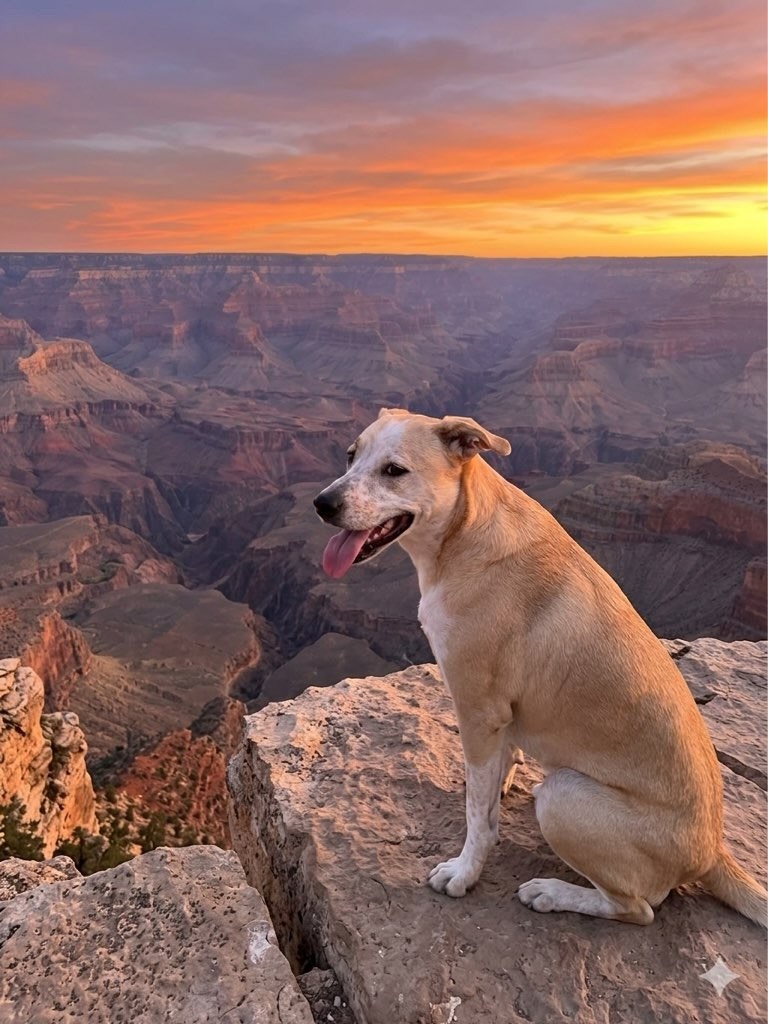 Stacy added some pizazz to the Report Cards, teleporting to various destination spots for their daily walks, lol.
#atx #cedarpark #leander #grandcanyon #dogwalker