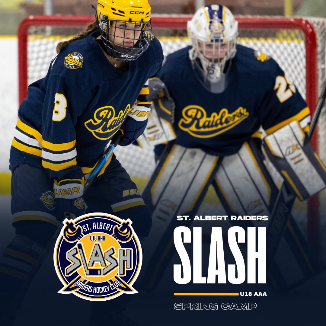 Welcome to the St. Albert Slash Selection Camp! We are looking forward to welcoming you to Servus Credit Union Place on May 2, 3, 6, 7 & 8.
Learn more about the St. Albert Slash and register for camp now - link in bio