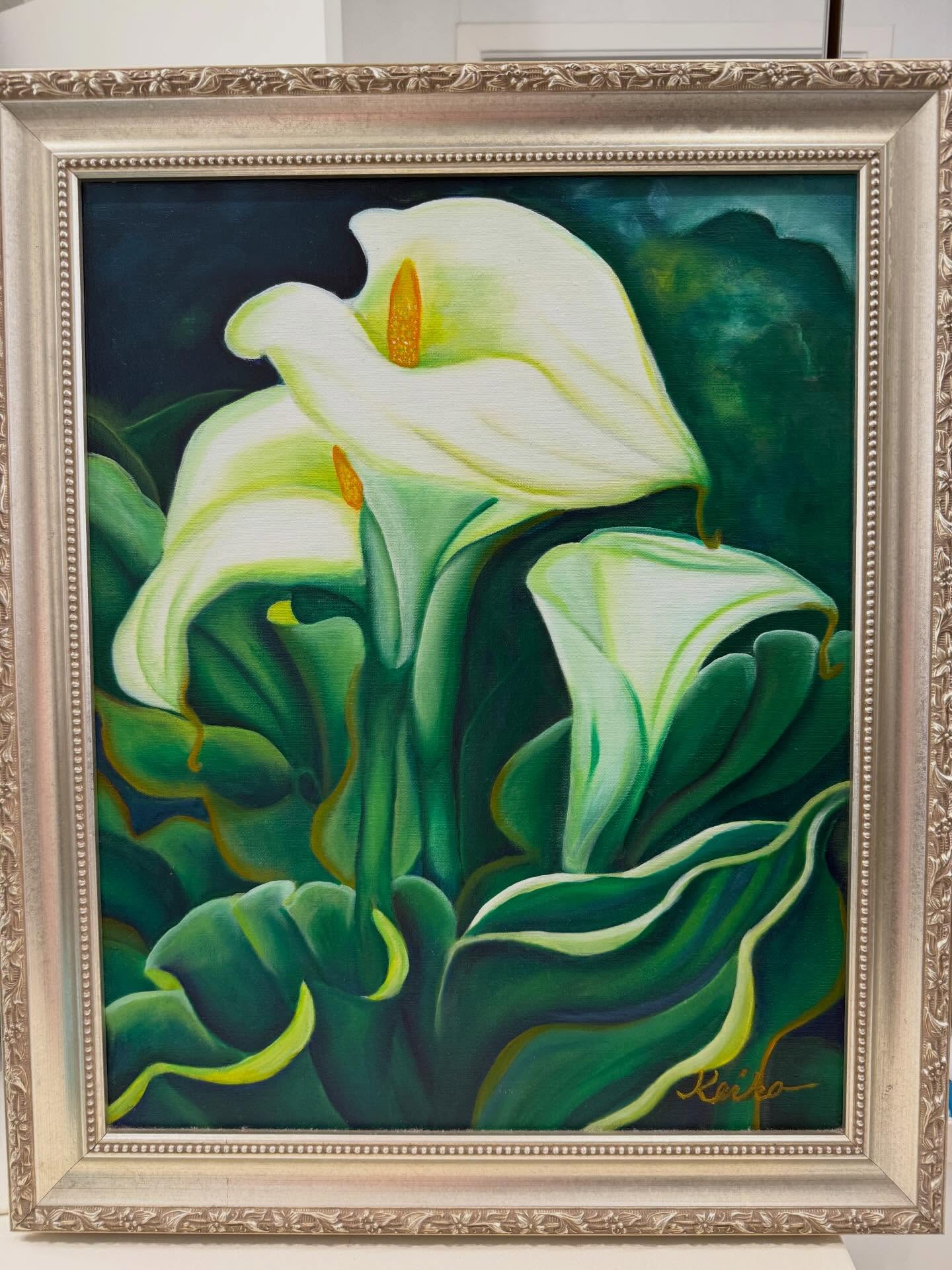 Thank you all for your encouraging words about my mom. Here’s just a few more examples of her artwork she did before dementia. She only started painting at age 72.
And for those of you who think that you are “too old,” my mother is living proof that it is never too late to try!