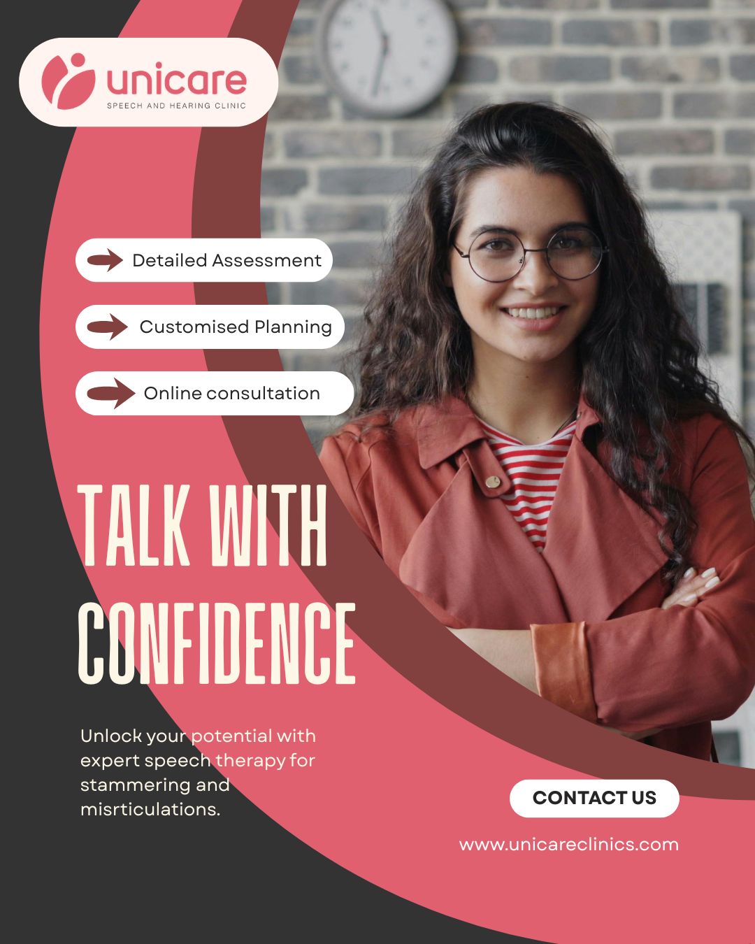 ✨ Struggling with Stammering? Speech Therapy Can Help! ✨
Stammering doesn’t have to hold you back. With the right guidance, fluency and confidence are possible! At Unicare Speech & Hearing Clinic, Vikaspuri, West Delhi, therapy is led by a Masters in Speech and Language Pathology with over 17 years of experience in treating stammering.
✅ Available in both online and offline modes – so distance is no longer a barrier to quality care.
✅ Personalized therapy plans for children, adults, and professionals.
✅ Compassionate, expert-led sessions that build lasting communication skills.
📞 Call us today at +91-9716088173 or book online for your consultation.
👉 Read our full blog here: https://www.unicareclinics.com/post/how-speech-therapy-helps-with-stammering
