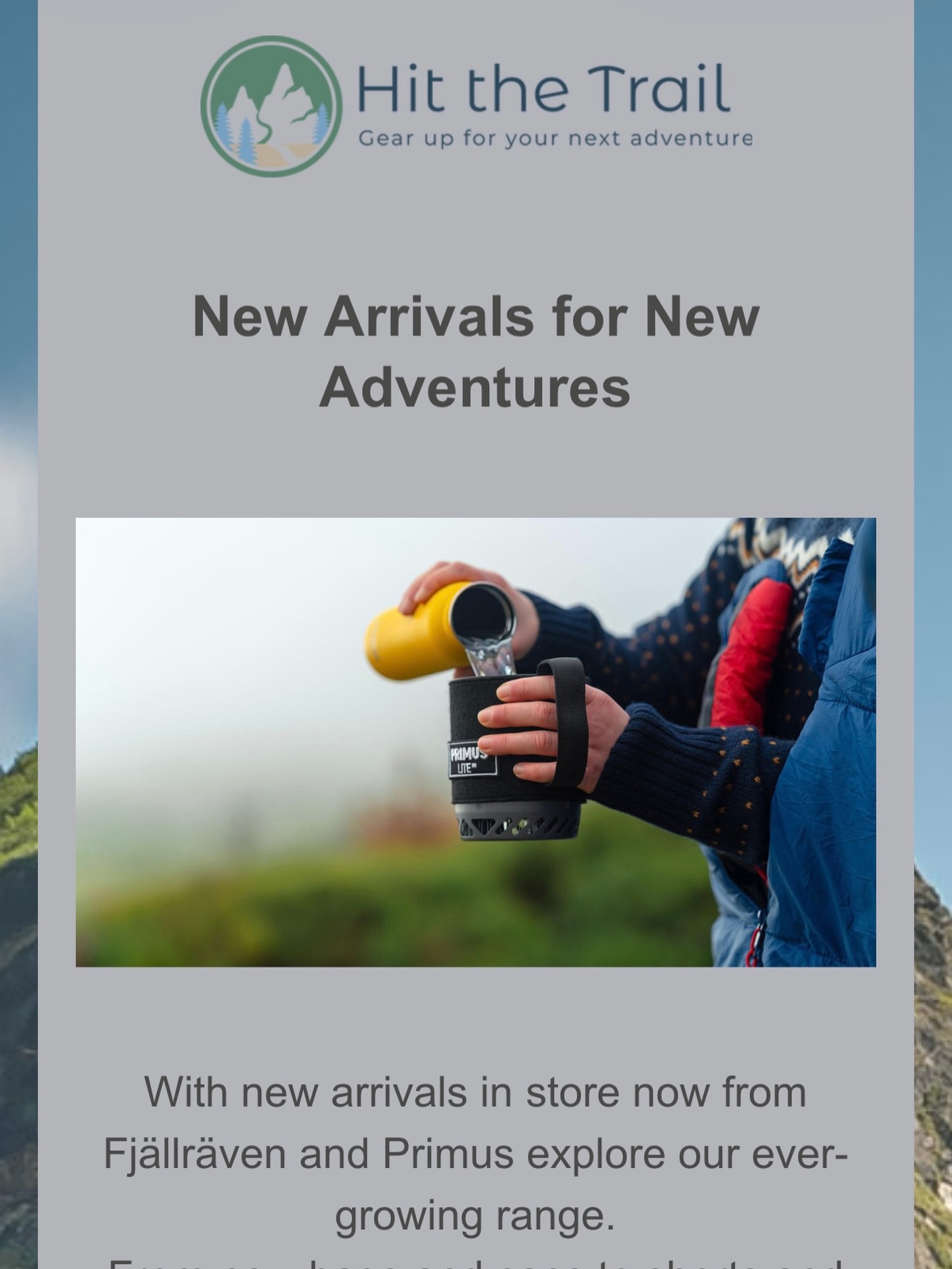 Check out what’s new in store for Spring and don’t miss out on some great deals in our Easter sale.
#outdoorgearstore #fjällräven #primusequipment #ospreypacks