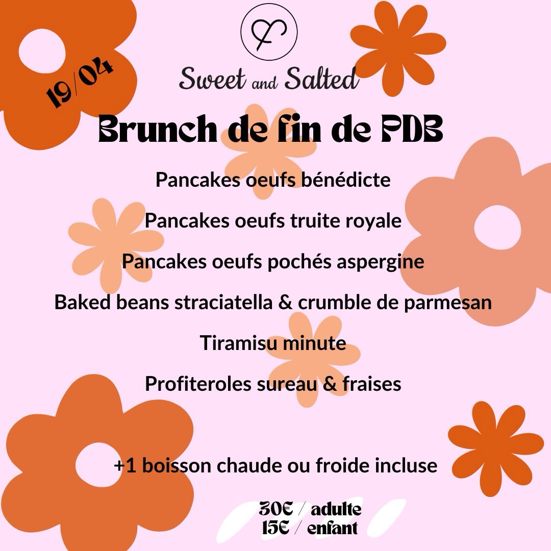🌸 Brunch de Printemps – Spécial Fin du @printempsdb 🌸
Ça commence aujourd’hui & ça se termine dimanche… alors pourquoi pas finir cette semaine de folie autour d’un brunch gourmand ? ✨
On vous donne rendez-vous pour un moment hors du temps, entre douceurs sucrées, créations salées et ambiance conviviale au 02 rue d’Auron à partir de 11h sur place ou à emporter !
* Table disponible pour une durée de 1h30 🫠
Après une super bonne soirée, juste envie de partager un bon moment, ou se régaler avant le dernier concert de cette édition… ce brunch est fait pour vous 💛
📍 Places limitées – pensez à réserver !
On vous attend pour célébrer ensemble cette fin de Printemps comme il se doit 🎉!
#brunchbourges #pdb2026 #printempsdebourges #brunchlover #bourgesfood