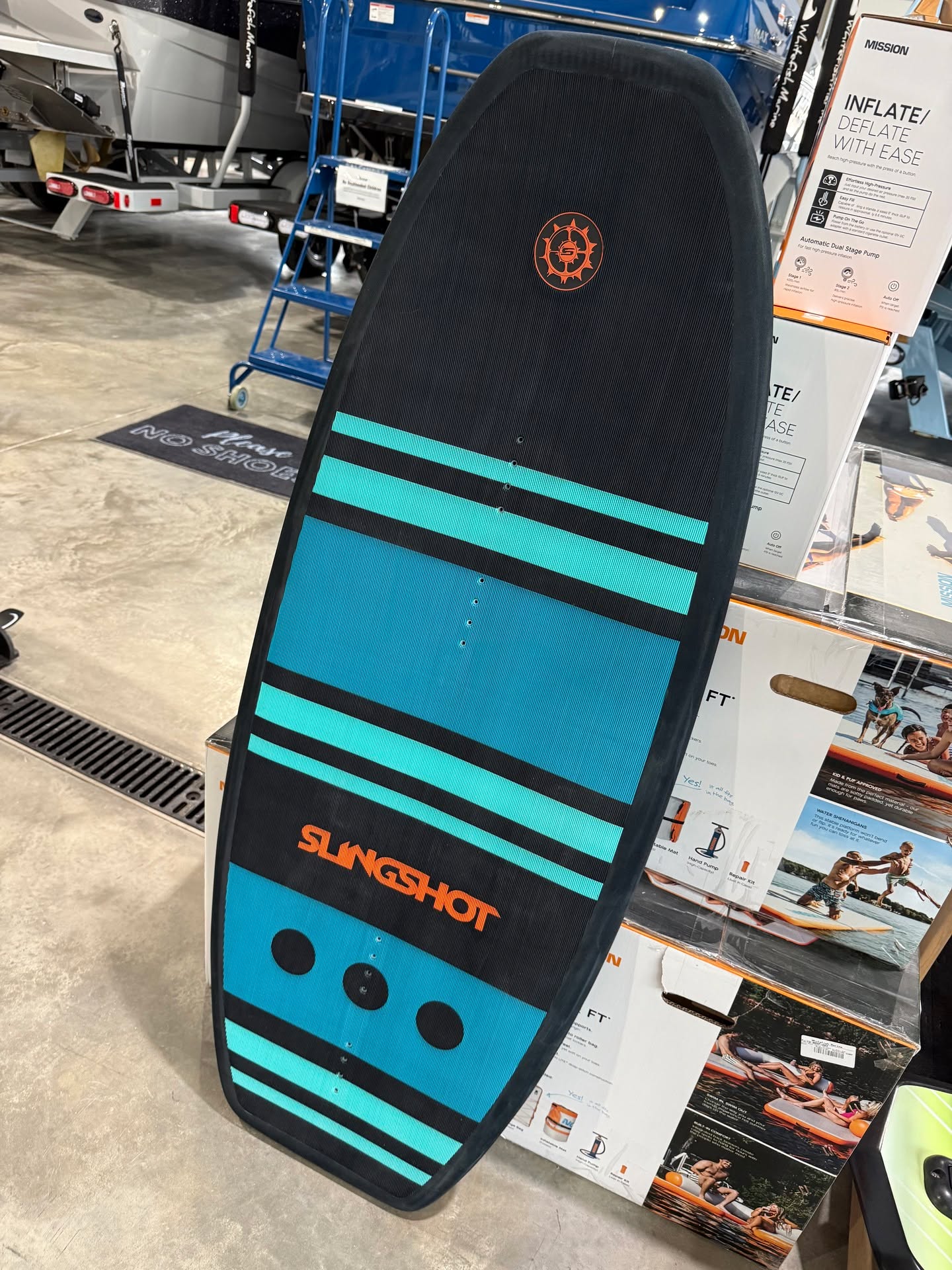 Spring Slingshot and Liquid Force Foil Board Sale! 50% off all remaining inventory! 🚨Whether you're a seasoned pro or just starting out, our team is ready to assist you in finding the perfect foil board to enhance your water sports experience. Visit us at Whitefish Marine and take advantage of this limited-time offer while supplies last.