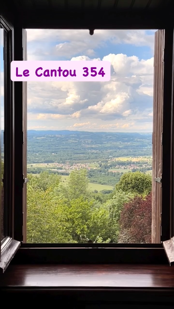 Le Cantou 364; a historic hotel on both our Plus Beaux Villages and Exploring Rocamadour walks. Perched on the edge of the fairy tale village of Loubressac. A warm welcome, a stunning terrace, charming rooms, yummy food and views to die for. #loubressac #lotetgaronne #hotel #france #walking