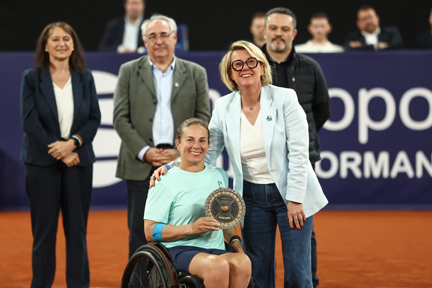 Singles & Doubles Champion 💫 @openrouen 🧱
Incredible to be part of this wonderful event with so many people coming out to watch wheelchair tennis 🎾
#claycourtseason #oneanddone #wheelchairtennis #openrouen