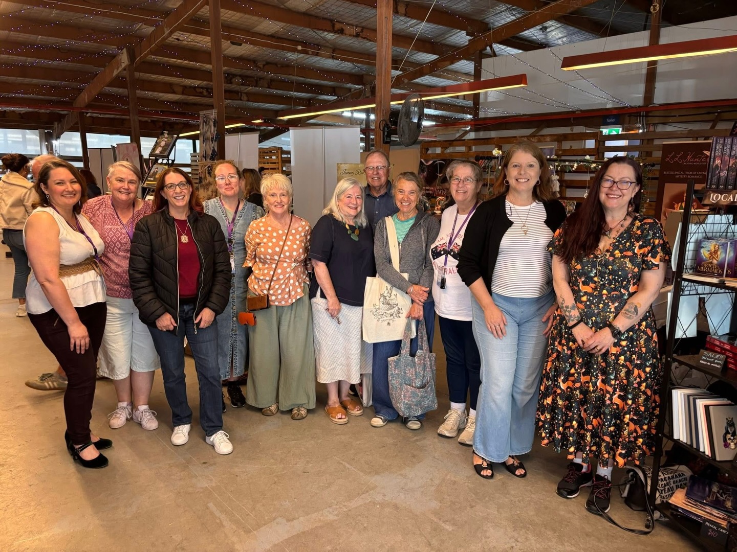 It was lovely seeing my fellow @coastwrite members today at @booksandbeyond2252