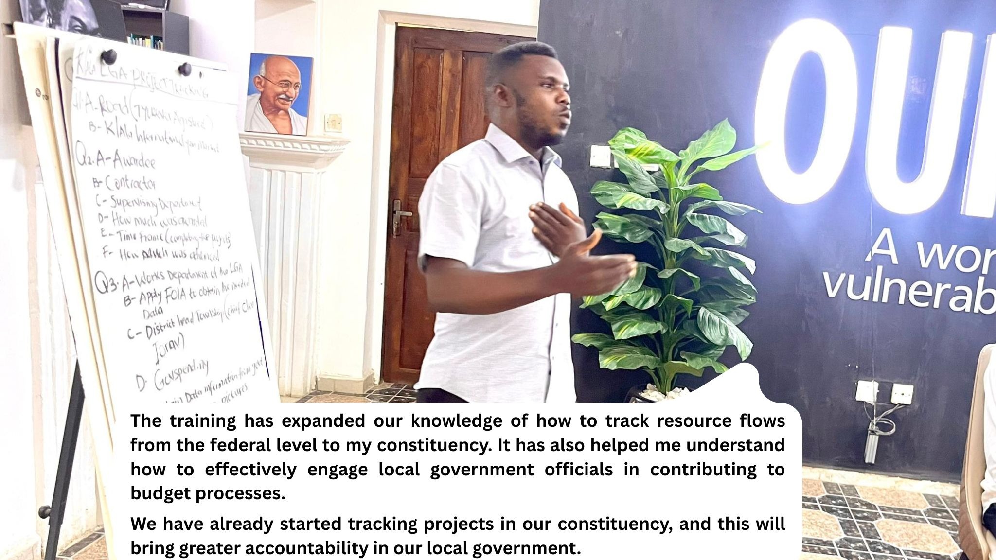 Participants from our training on Strengthening the Fiscal Architecture in Local Government Governance Systems have shared encouraging feedback on its impact.
"The training has expanded our knowledge of how to track resource flows from the federal level to my constituency. It has also helped me understand how to effectively engage local government officials in contributing to budget processes. We have already started tracking projects in our constituency, and this will bring greater accountability in our local government.”
"We have developed action plans from this training, which have guided the approaches we will use to advance transparency in our local government. Our local government has also committed to inviting us for discussions on budget development. This progress is a direct result of the engagements we had during the training period"