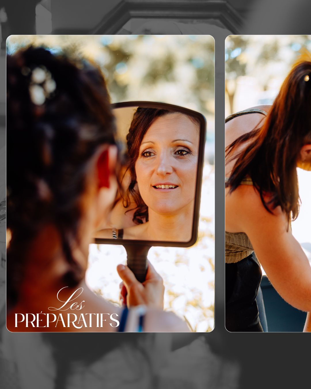 Les préparatifs ✨📸
Ce moment suspendu où tout commence sans encore vraiment avoir commencé.
Il y a les gestes délicats, les regards discrets, les mains qui s’activent, le cœur qui s’emballe doucement.
C’est ici que naissent les premières émotions de la journée, les plus intimes, les plus vraies.
Photographier les préparatifs, c’est raconter l’avant.
Ce chapitre souvent silencieux, mais pourtant essentiel.
Celui où chaque détail compte : une robe qui attend, un sourire échangé, une larme retenue, un éclat de rire partagé.
Ces instants ne reviendront pas.
Et pourtant, ce sont eux qui donnent toute leur profondeur à votre histoire.
Parce qu’un mariage, ce n’est pas seulement un “oui”.
C’est tout ce qui le précède… et tout ce que l’on ressent avant de le prononcer.
#photographemariage #mariage #futursmariés #futuremariee #weddingphotographer #instawedding #mariagefrance #preparatifsmariage