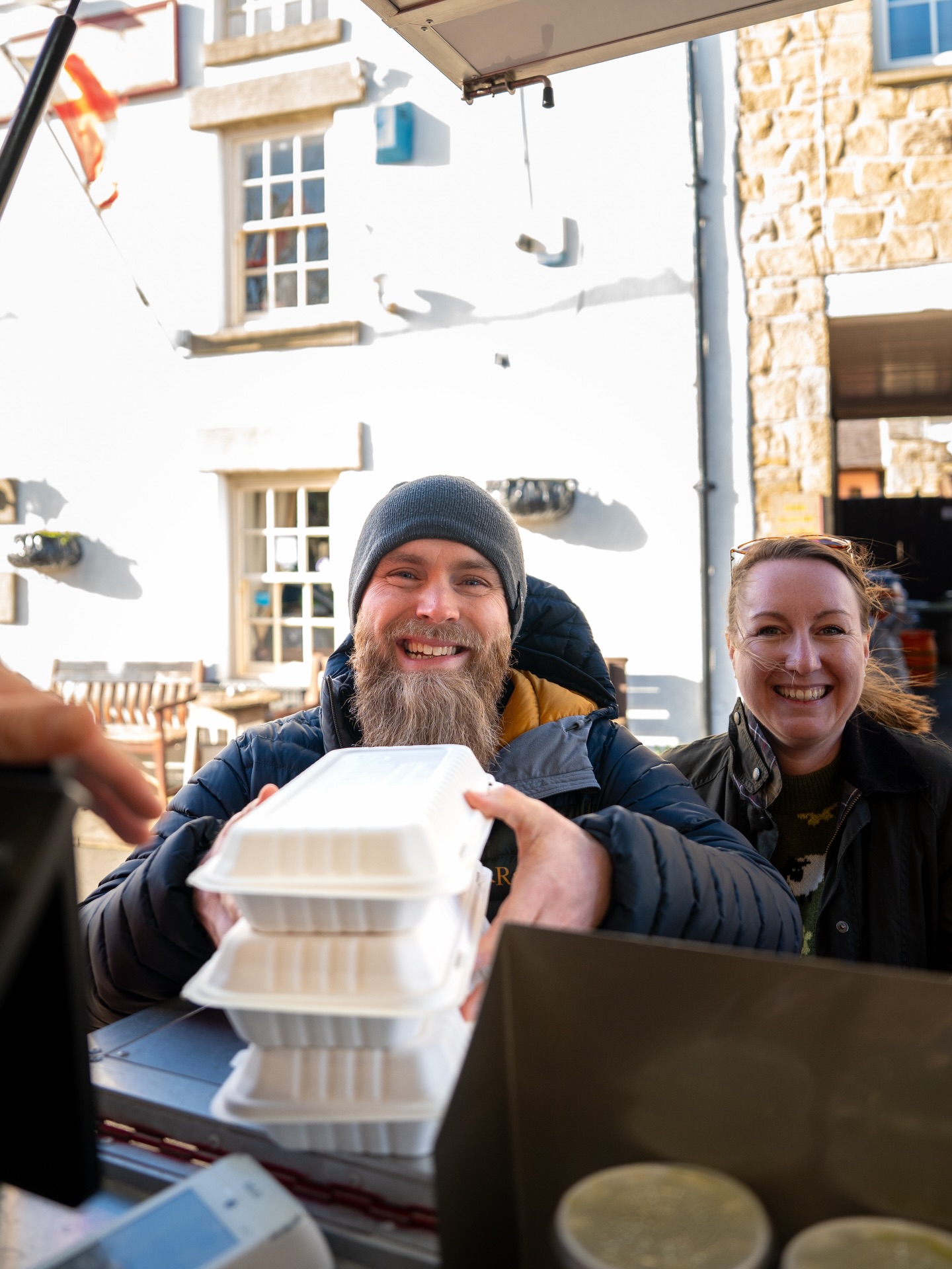 Those huge smiles when your order number gets called, Proper Buzzing for their Frosty’s ❤️
#FrostysMobileChippy #ChippyTea #UKNumber1 #FishAndChips #Northumberland
