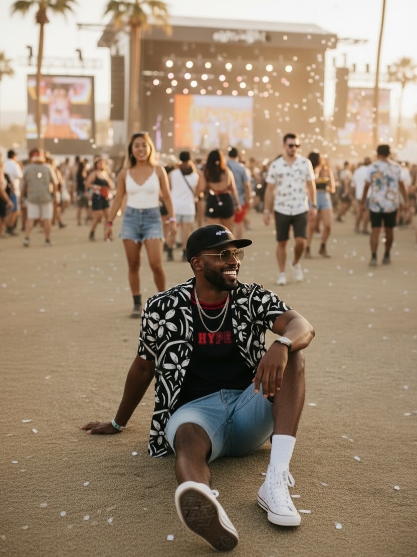 HYPE mode: activated 🌵🔥
Coachella wknd 2, who’s pulling up? ⬇️
#EightyEightBrand #HypeEnergy #CoachellaWeekend2 #FestivalFits #StreetwearStyle
