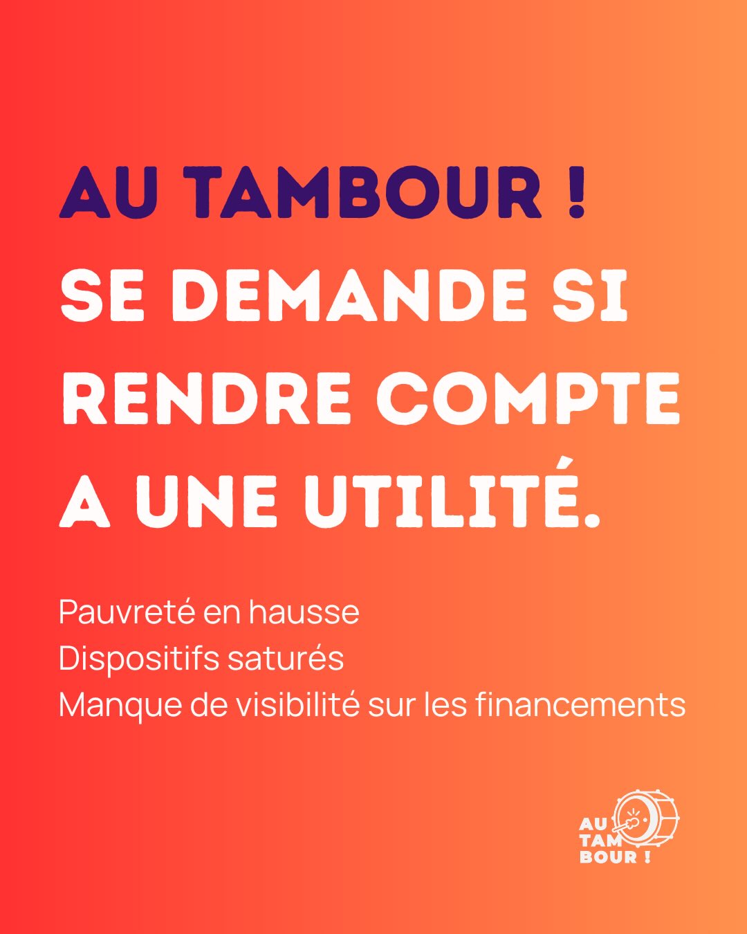 đšĂa ne tient plus.
Le Conseil national des politiques de lutte contre la pauvretĂ© et lâexclusion sociale (CNLE) est une instance reprĂ©sentative composĂ©e dâinstitutions et dâassociations impliquĂ©es dans la mise en Ćuvre des politiques de lutte contre la pauvretĂ© et lâexclusion.Â
Son baromĂštre de suivi qualitatif de la pauvretĂ© et de lâexclusion sociale (7Ăšme vague / fĂ©vrier 2026) rejoint les travaux essentiels de la @fondationpourlelogement de la @federation_solidarite @pfpauvresâŠsur le bureau du premier ministre et du ministre des solidaritĂ©s.
Nous sommes en colĂšre face Ă lâabsence de solutions (logement, soins, droits) et au dĂ©calage constant entre besoins et moyens.
Les demandes hors-sol de certains financeurs nous fatiguent.
đšĂa ne tient plus !
Nous participerons Ă la marche des assos le jeudi 21 mai aux cĂŽtĂ©s de la @fas.aura âđ»âđœâđŒâđŸâđż
Courage Ă tous.tes đ«¶đŒ