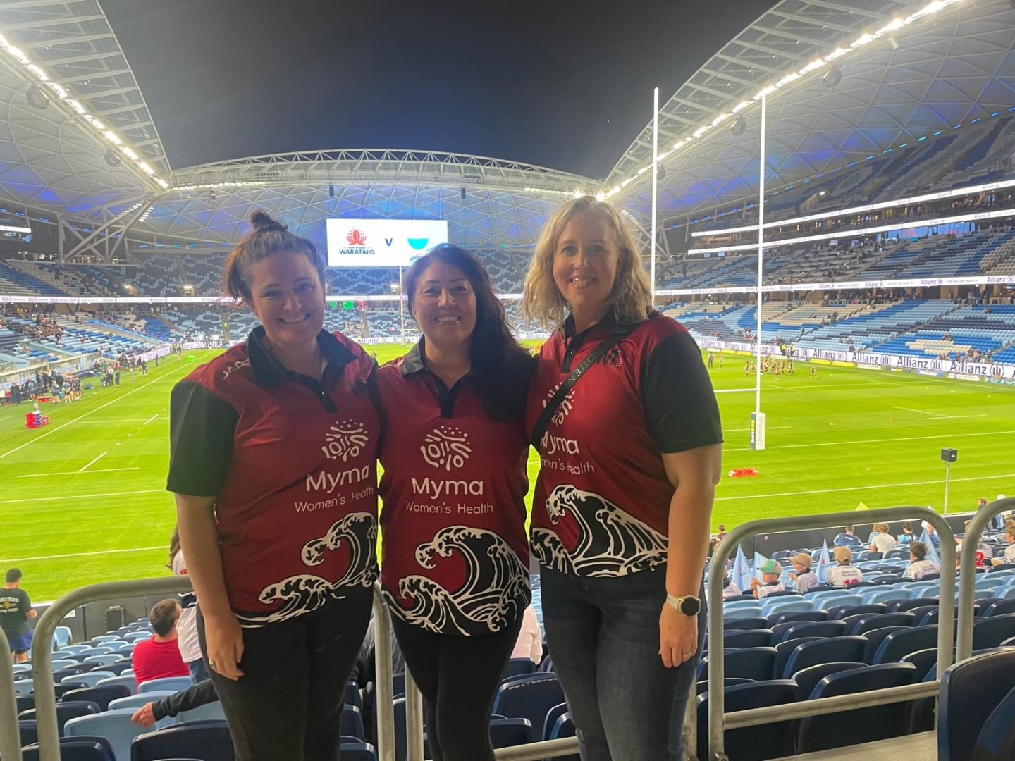 Big thanks to our sponsor @myma_health for providing our Club Officials with these stylish season polos to wear at games.
This game, our u10's vs Wahroonga Tigers during half time of the Waratahs vs Moana Pasifika match at Allianz Stadium. Missiles U10 in a spectacular win. The buzz from the crowd was so exciting β€οΈπ€ Well done kids it takes a lot of courage to step out on the main stage and gosh did you show up. You absolutely smashed it.
Amazing having our club community proudly support Myma and women's health.
#kidsrugbyatallianz #missilestakethefield #rugbyfan #thankyousponsors