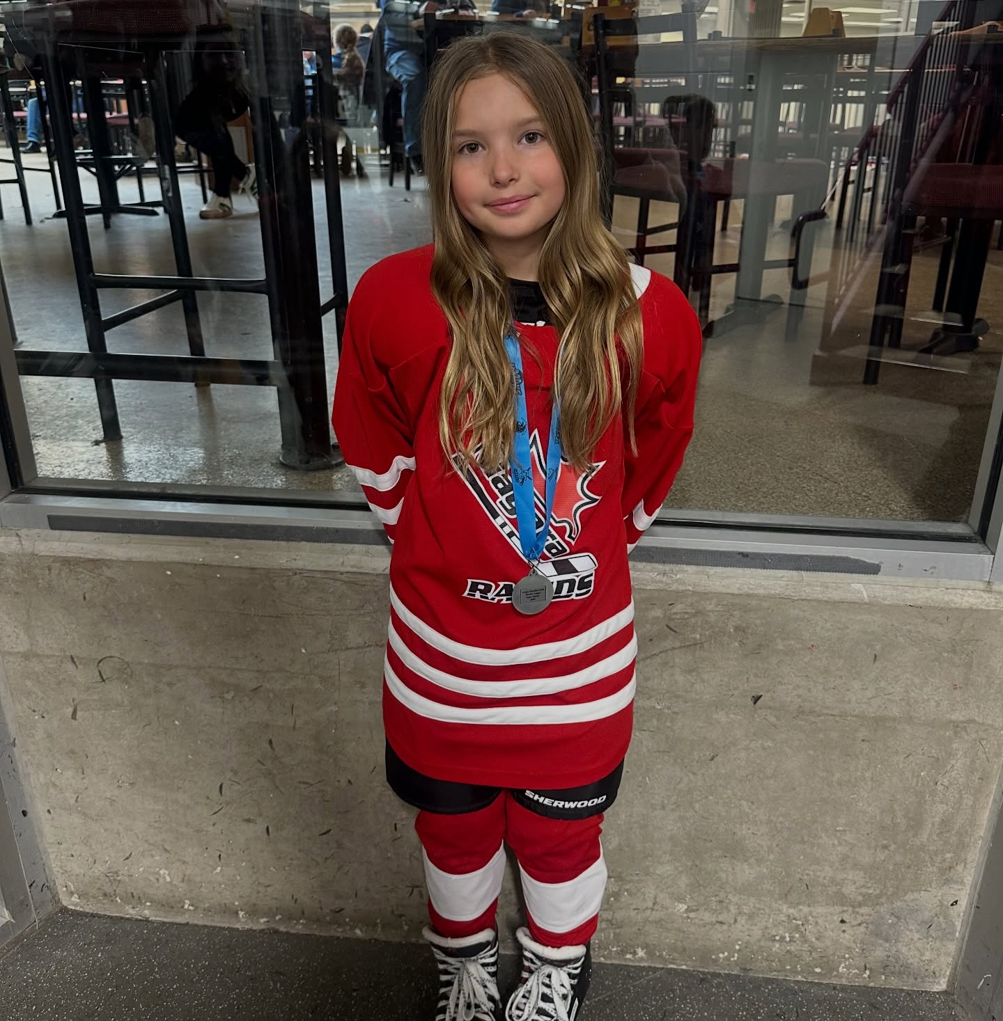 Playoff game… and this 1st Hockey season is a wrap!
Congrats Alexa!😍🥰🙌🏻🥳