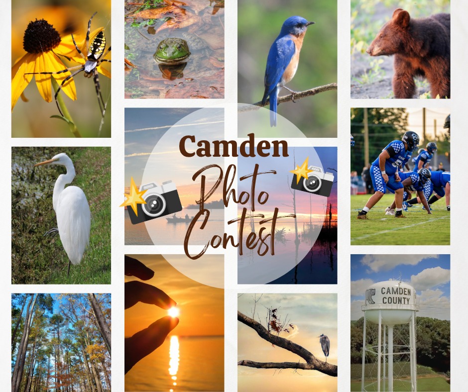✨📸 Capture Camden County's Beauty! ✨📸
Enter our Photo Contest and show off your photography skills & perfect shots!
🏆Win bragging rights & beautiful contest ribbon!
🗓️Entries accepted through May 21
📸Adult & Youth Divisions
Whether it's a peaceful sunset, a trail adventure, or a snapshot of small-town magic- we want to see it all!!
🌟Use link in our bio to submit your images!
#photocontest #capturethemoment #northcarolina #nccoast