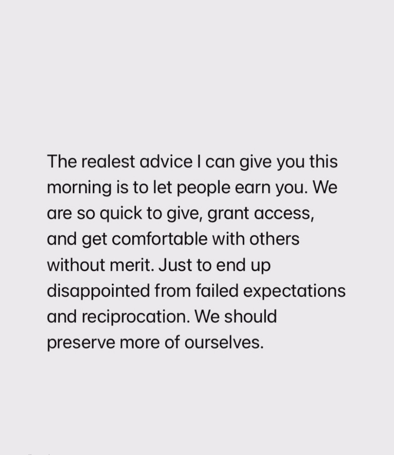 Apparently “being a nice person” and “being immediately available to everyone” are not the same thing. Who knew.