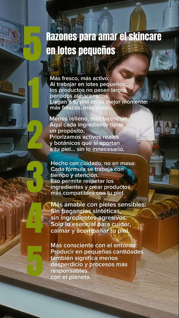 La diferencia está en cómo se crea 🌿
#natural #cosmeticanatural #artesanal #ecoamigable #organico