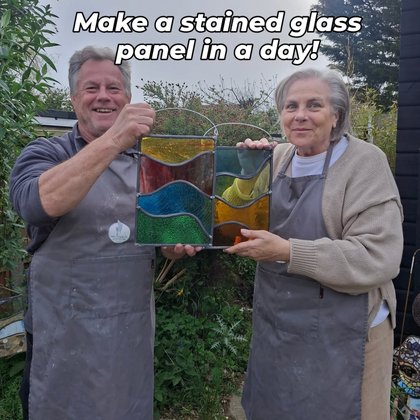 An intensive one day class learning the traditional techniques of making a stained glass panel, with beautiful glass from @creativeglassguild .
A beautiful couple eith such a deep connection exploring their curiosity for this heritage craft technique using traditional tools and materials to leave with these contemporary panels.
Its such a joy to teach this in my log cabin at the bottom of the garden.
.
.
#workshopsnearme
#stainedglass
#essexcrafts