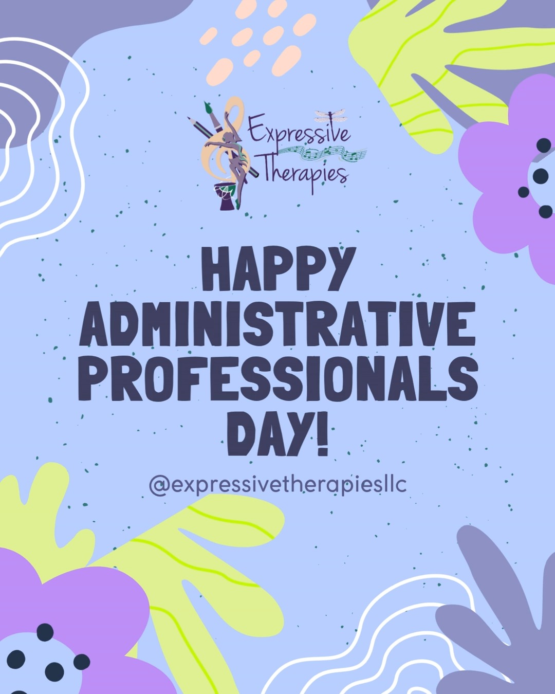 Happy Administrative Professionals Day! Our daily operations would not be possible without these dedicated individuals - be sure to thank them for all they do if you see them at the front desk this week!
And a special shoutout to our admin Laurie, who will be retiring at the end of this month!
#expressivetherapiesllc #AdministrativeStaff #privatepractive