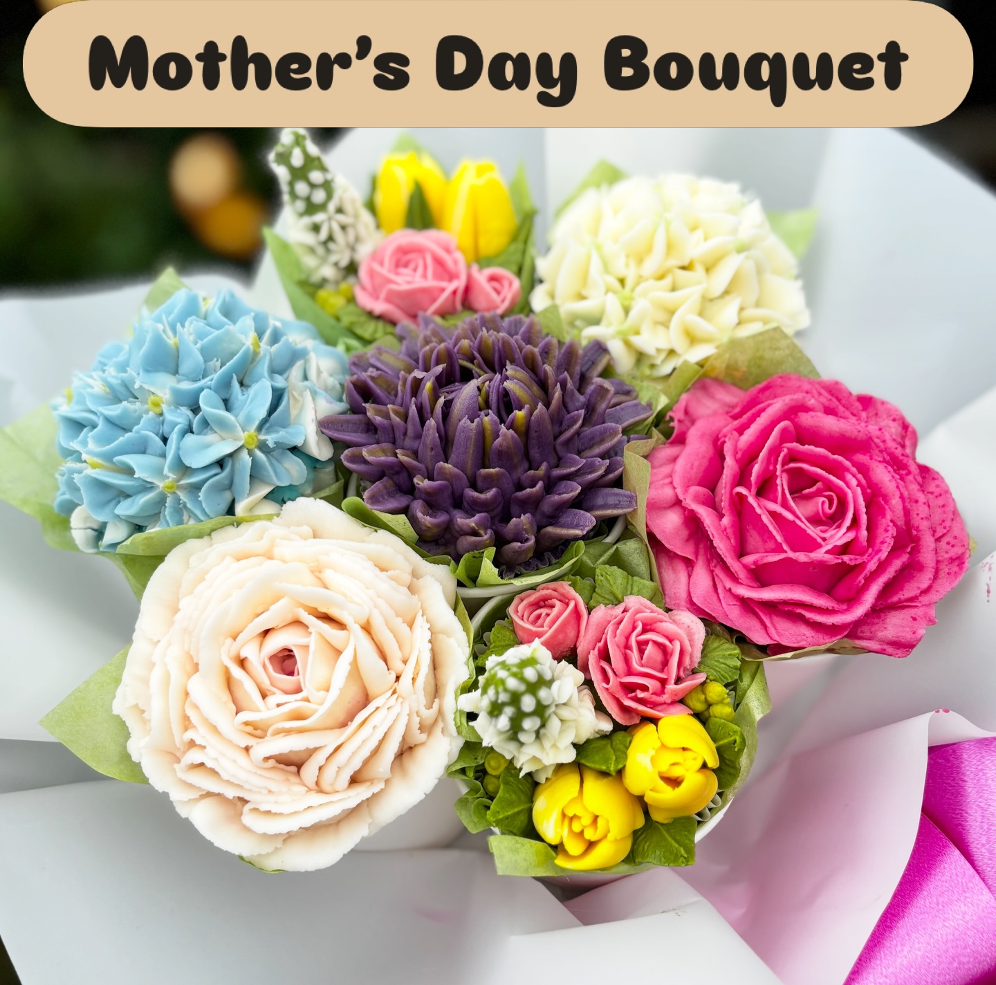 Mini Bouquets for the Mommas 💐
Making a limited number of these happy bouquets this year for Mother’s Day! Ordering now open at Sugaredbakeshop.com.
#mothersday2026 #floralcupcakes