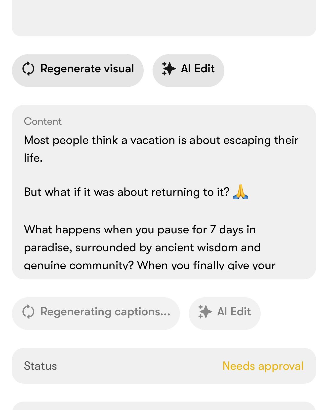 "I came back to myself." 💛
That's what Sarah said after Sayulita. She was a burned-out director at a tech company—brilliant, exhausted, and completely disconnected from her own life.
Seven days of yoga, Mindfitness, and genuine community in paradise changed everything. She didn't just rest. She remembered who she was before the hustle.
Now she's back at work with new tools, new clarity, and a community that gets it.
That could be you.
Limited spots for February 7–12. Early bird pricing ends soon.
Let's chat about what's possible.
https://calendly.com/wellness-travel/zoom-meeting