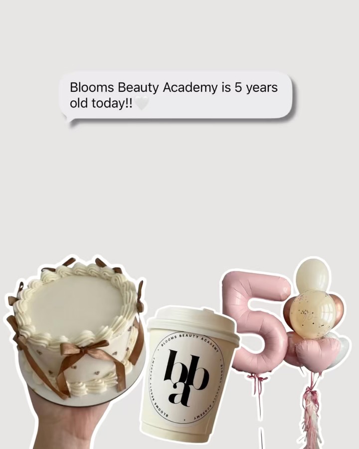 5 years of Blooms today 🤍
For the past five years, we’ve been supporting our students to do what they love, learn skills for life, and build their own businesses.
We’re so grateful to everyone who has trained with us and continues to choose Blooms.
To celebrate, we’re giving you 15% off any training course for the next 24 hours only.
Use code 5TODAY when booking - be quick!
Finance available | ABT Accredited | Beginner friendly