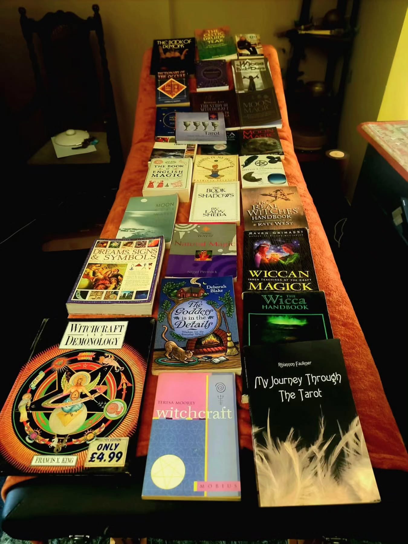 Good afternoon Wytches, one of our very generous friends and regular customers dropped off this bag of books for the Coven Library!!
Everything from Wicca to tarot, moon work and books on demons!
And we've even got the first ever book I read "Real Witches Handbook" by Kate West, I followed that with some Silver Raven Wolf 🤣🤣🤣🤣. It was the millennium and all we had back then!
The library is a free service, included in our Coven price, only local members can check out a book. However customers are more than welcome to grab a book and sit and read anytime!
See you all soon
Blessings of the Land, Sea and the Sky ❤️❤️❤️❤️