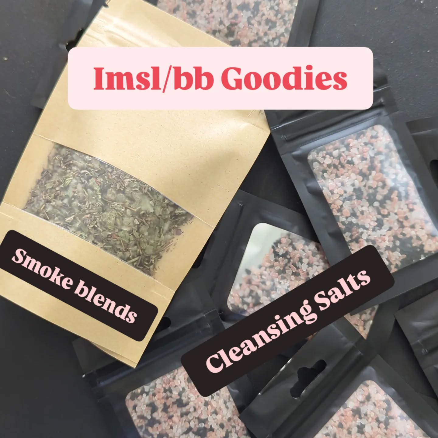 Last Year us lucky leather kinksters got to see a class combining spirituality and kink.
This year, I'm bringing you some of the tools I love to do so.
Introducing our Clear Voice Smoke (or soak) Blend - made with Mullein, Thyme, Damiana, Peppermint and Raspberry. I love this blend to burn, smoke, or use as a spiritual bath to make sure I'm speaking from grounded authority and carrying my Daddy energy in healthy ways. Mullein and other herbs in the blend also are correlated with clearing the airways of debris and mucus. However, all smoke inhalation has detrimental effects on health over time.
Recipe Credit: Karen M. Rose - Spiritual Herbalism
Also Introing our Cleansing Salts - made from Himalayan and Hawaiian Lava Salts. These minerals clear energy, protect from malevolent forces (I.e. unknown traumas) that can pop up, especially in heavy scenes. Or for fun and play, make your s/type kneel on these to purify their spiritual before, during, or after they worship you (can you tell this is one of my fave uses?) I also use the energetics to enhance the scene.
**These claims are not reviewed by the FDA.