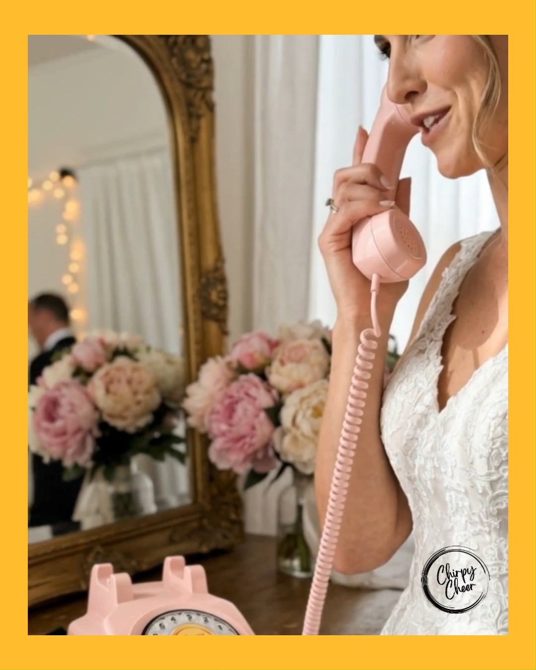 A little note to future you… before everything begins 💛
#ChirpyCheer #BrideMoments #WeddingDay #AudioGuestbook #WeddingMemories