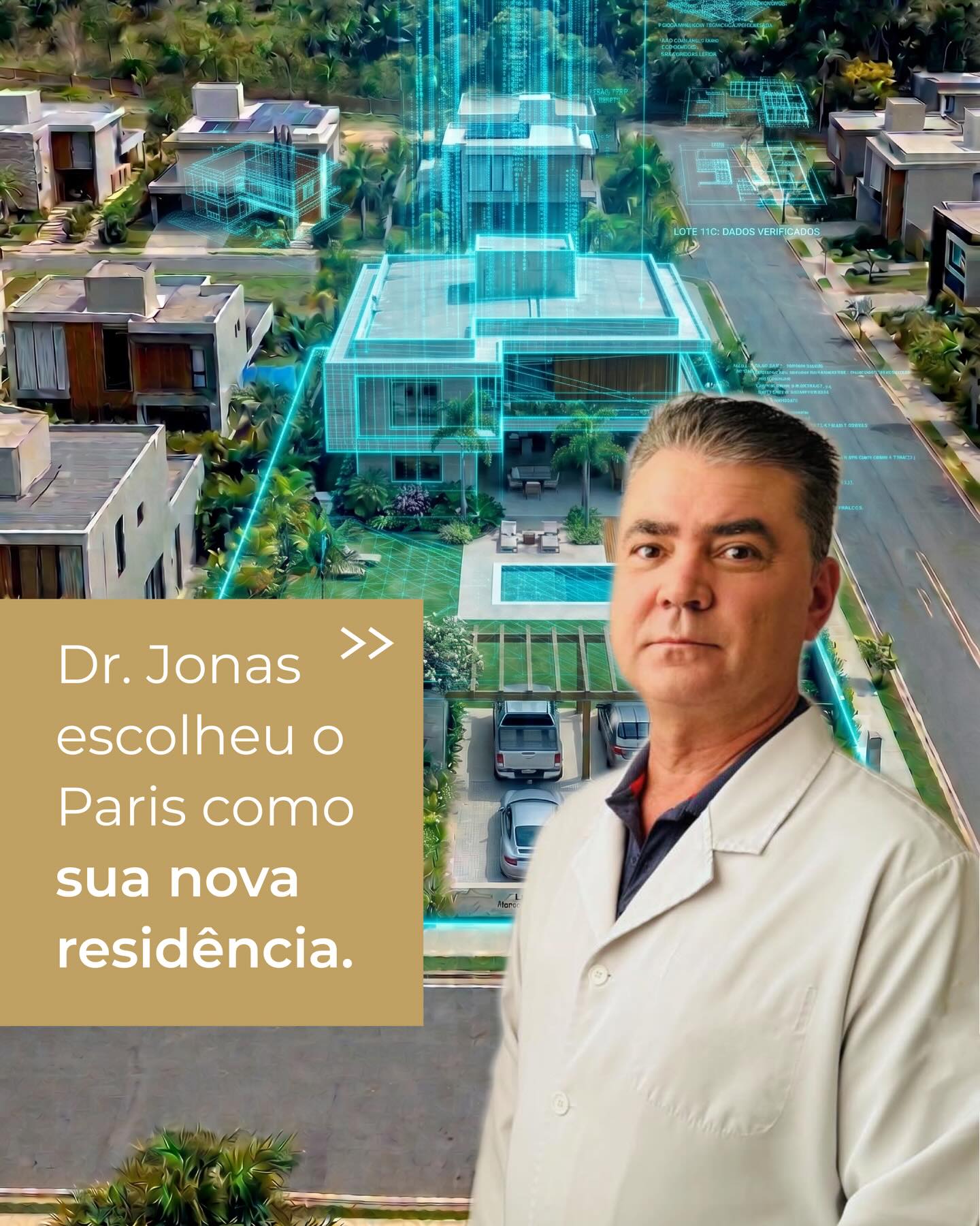 Ele viu essa terra quando era só terra. Hoje, vê nela o lugar da sua família.
O Dr. Jonas é uma das referências mais respeitadas de Luz. O que pouca gente sabe é que ele era um dos proprietários do terreno onde nasceu o Condomínio Paris.
E quando chegou a hora de decidir, ele não saiu. Ficou. Com 4 lotes. E agora está projetando a casa da família dentro do condomínio.
A imagem é uma projeção conceitual — o projeto real ainda está sendo desenvolvido. Mas a decisão já foi tomada.
Quando quem mais conhece o lugar escolhe ficar, isso diz mais do que qualquer palavra.
Quer sentir isso de perto? Me chama no privado. 📩
*Imagens meramente ilustrativas. Projeto arquitetônico em desenvolvimento.*
#CondomínioParis #LotesEmLuz #ProvaSocial #PatrimônioInteligente #QualidadeDeVida