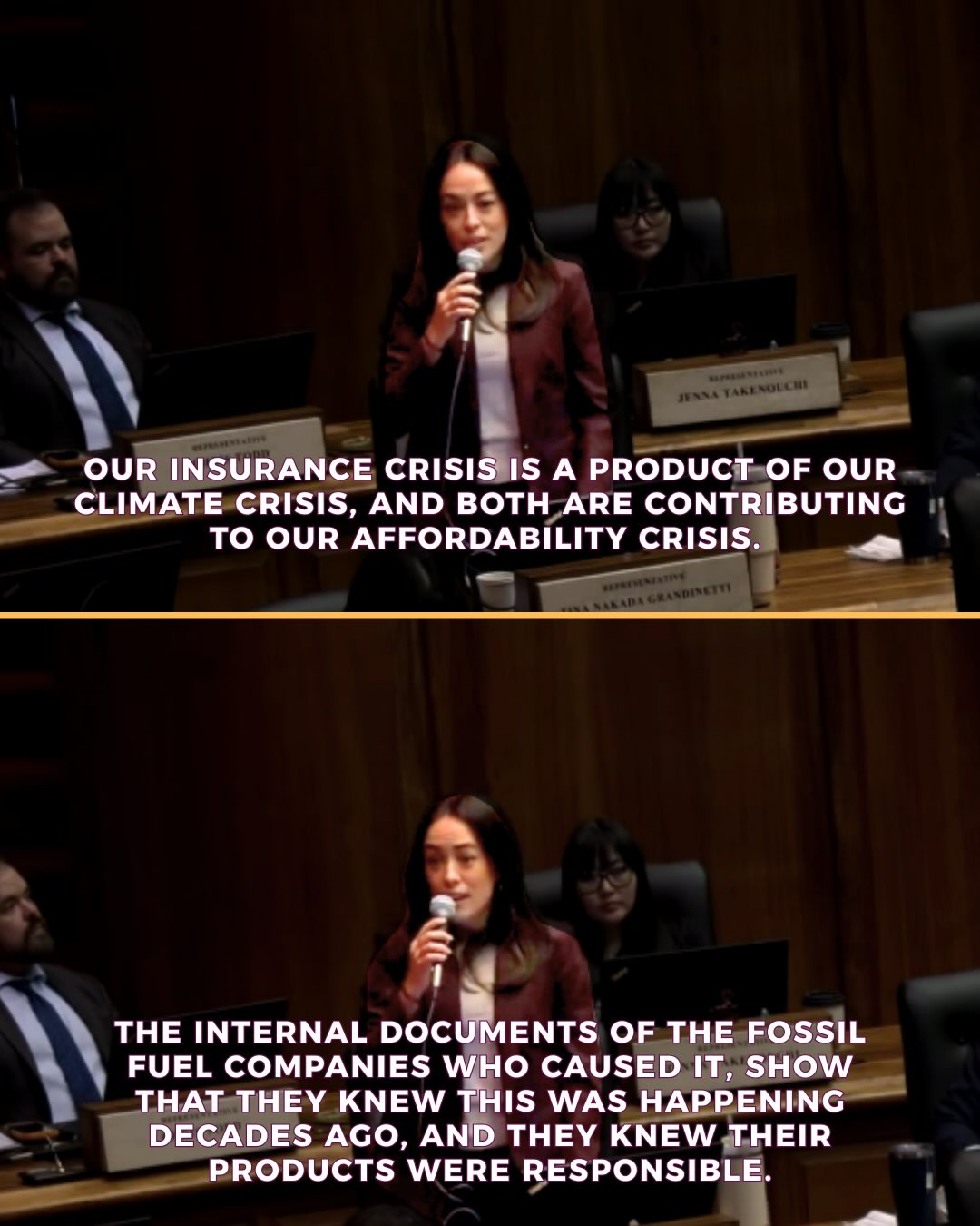 If your property insurance rates are going up, fossil fuel companies are partly to blame. Fossil fuel companies knew their products were causing climate change, but rather than giving up profits, they deceived the public for DECADES about the harm their products cause.
Now, as severe weather events hit harder and more frequently, home insurance companies are raising their rates, and even denying coverage altogether.
If passed, SB1166 would allow the Hawai`i Property Association and the Hawai`i Hurricane Relief Fund to sue fossil fuel companies to recover costs from climate-related disasters in our state to support disaster affected communities.