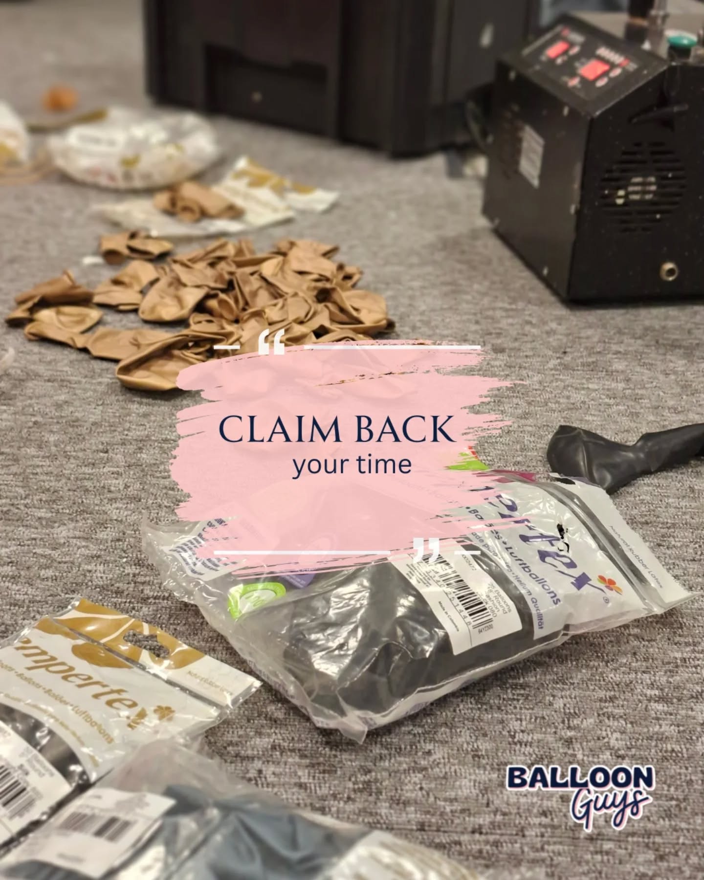 CLAIM BACK YOUR TIME WITH PROFESSIONAL PARTY STYLING ⏱️
SUNDAY ISNT THE ONLY REST DAY YOU DESERVE
We’ve all been there - it’s 9pm the night before the big birthday, and you’re surrounded by bags of balloons, a loud pump, and a DIY kit that looks nothing like the picture. 🤯
Why spend your precious time stressed when you could be relaxing?
At Balloon Guys, we take the "work" out of your celebration.
This mess is our specialty!
We handle the professional inflation, the high-class styling, and the full installation at your home or venue in Hertfordshire and North London.
Don't spend your morning OR evening untangling ribbon, or trying to shape balloons .
Let us deliver the "wow" factor while you focus on being present for your special day.
Join hundreds of local families who trust us for:
✅ Superior, premium-quality balloons
✅ Stress-free professional installation
✅ 5-star rated reliability
Ready to get your weekend back?
Visit www.balloonguys.co.uk to shop our website or DM us 'TIME' with your date and location for a custom quote!
.
.
#HertfordshireMums #PartyPlanningHacks #NorthLondonParents #BalloonGuys #DIYvsReality