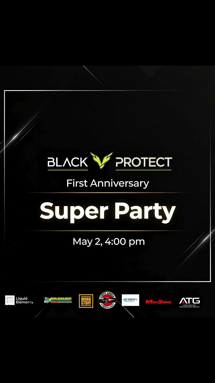 🎉 Estamos de aniversario en Black V Protect 🎉
Este 2 de mayo a partir de las 4:00 PM queremos celebrarlo contigo 🔥
Habrá comida y bebidas totalmente gratis 🍔🥤
¿Quieres tu invitación? Es fácil:
✔️ Dale like a este post
✔️ Compártelo
Nosotros te contactamos y te enviaremos tu invitación por email 📩
No te lo pierdas… se va a poner buenísimo #orlandodetail
#orlandodetailing
#detailingorlando
#orlandocardetailing
#orlandomobiledetailing
mobiledetailingorlando