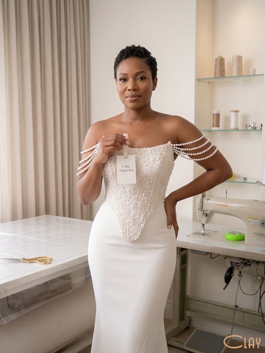 You are not a number. Youâre beautiful.
Youâve spent your life being measured by results. You shouldnât be reduced to a number on a size chart.
The traditional fashion & bridal industry is obsessed with âsizingââlabels that tell you how you should fit into a garment. At House of Clay, we don't subscribe to that system.
Women should not have to fit into a dress; the dress should be built to celebrate the woman wearing it.
This is why we created the EVOLVE Philosophy.
We donât design for a metric; we design for a masterpiece. Weâve traded industry-standard numbers and generic letters for words that actually describe who you are: Stunning. Phenomenal. Gorgeous.
When you step into our studio, we arenât looking at a size chartâweâre looking at you. We believe that your identity is more important than a label, and your gown should reflect that level of respect.
Itâs our answer to the standard sizing system, designed specifically for the woman who knows her worth.
House of Clay | EVOLVE
Curious about a better way to find your fit? Download our guide, âTen Things You Need to Know Before Wedding Dress Shopping,â via the link in our bio to learn more about the EVOLVE experience.