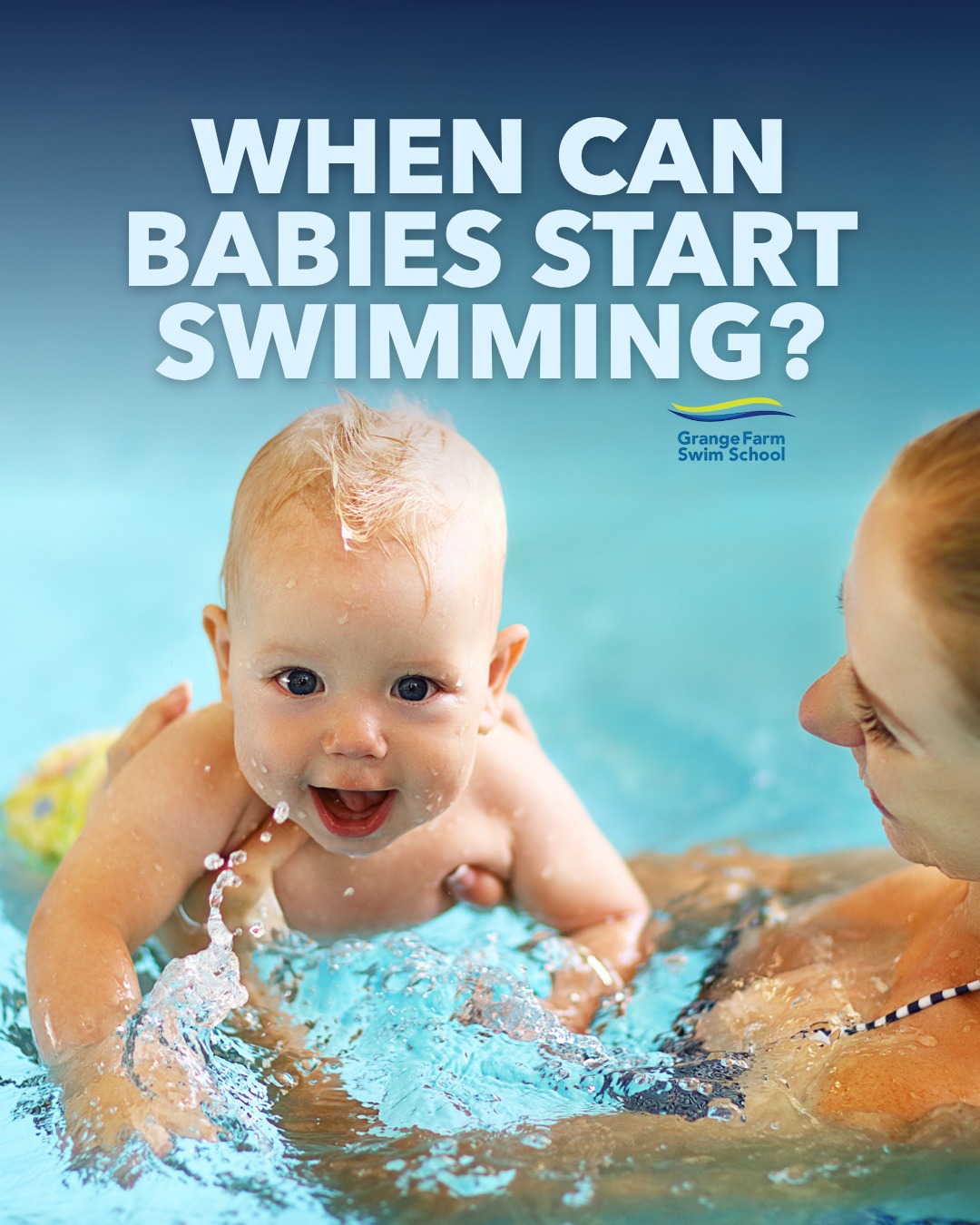 When can babies start swimming? 👶💦
Did you know little ones can begin enjoying the water from around 8 weeks old? Early swimming sessions can support physical development, confidence, and social skills - all while having lots of fun through play, music and toys.
Even if you’re not ready to join a class yet, there are simple ways to start building water confidence at home, and we’ve shared them in our latest blog.
From bath-time tips to what to expect in baby sessions, it’s all designed to help your little one feel happy and relaxed in the water.
Read more on our website!