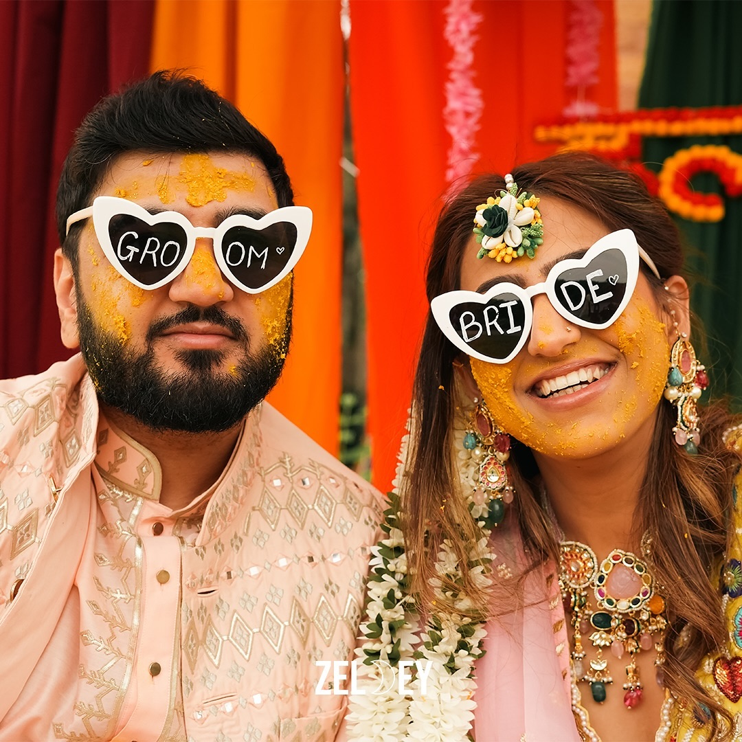 Love, laughter, and a little bit of haldi magic! 💛✨
This adorable couple rocking their “Bride & Groom” heart glasses is the perfect way to celebrate their journey together.
From turmeric smears to endless smiles, every moment is a memory in the making 🌼
📸 For unforgettable wedding photography and videography, visit zeldey.com
#HaldiCeremony #IndianWedding #BrideAndGroomVibes #HaldiMoments #WeddingTraditions #LoveAndLaughter #DesiWeddings #WeddingPhotography #ZeldeyWeddings #TurmericGlow #JoyfulMoments #HeartGlasses #WeddingFestivities #zeldey