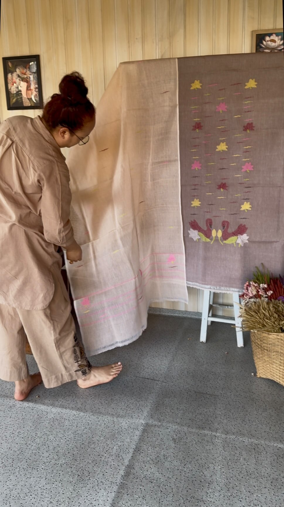 The love you’ve shown for our handloom pieces means everything to us. It encourages us to keep creating — even when each piece takes time, patience, and dedicated craftsmanship.
Woven slowly on manual looms, we continue to grow with our weavers, bringing our heritage closer to you, one piece at a time.
Our handwoven Moirangphee suit material with dupatta is now available on pre-order.
If you’d like to own one, please DM us — we’ll share the designs and guide you through the process.