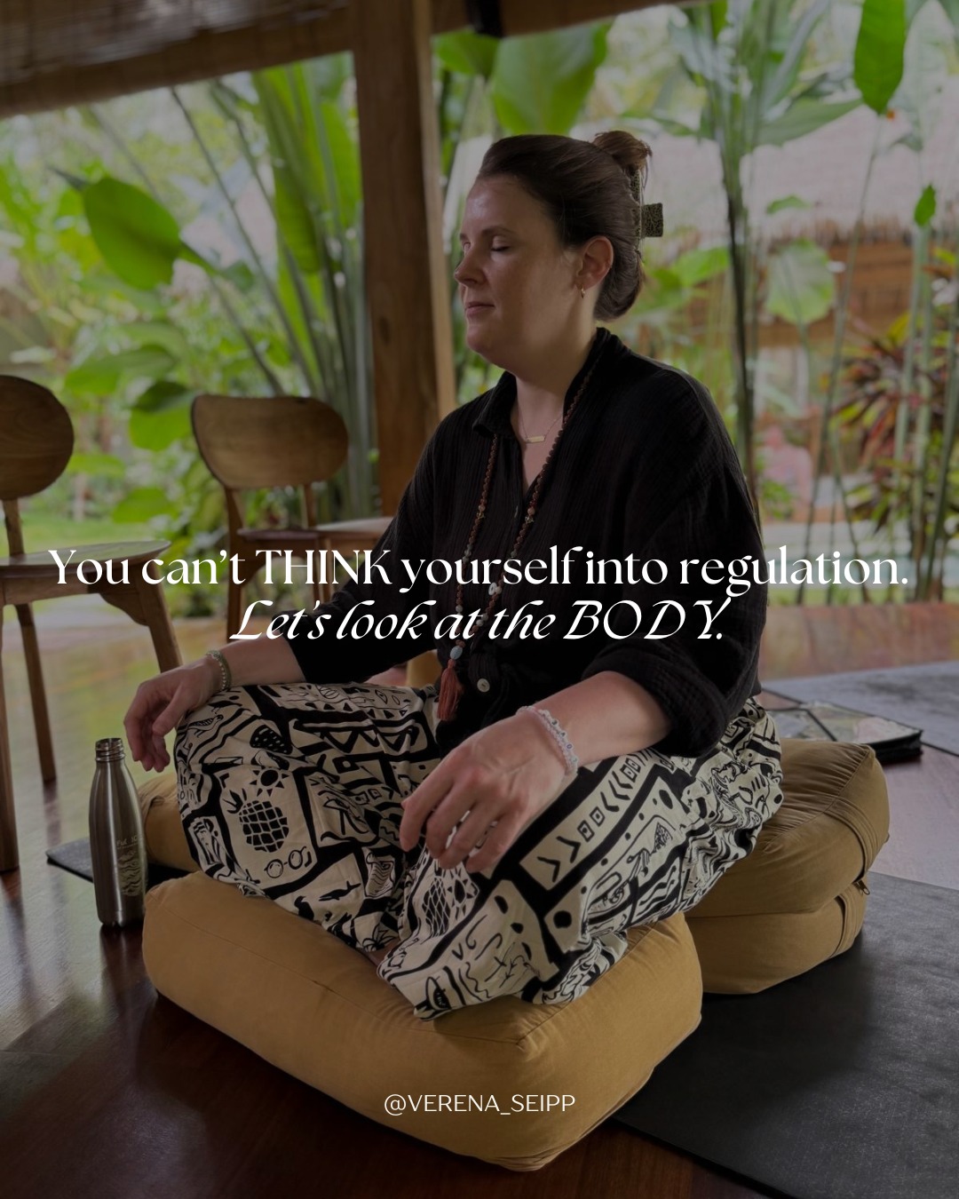 You can’t think your way into a regulated state.
And yet — that’s what many people try to do.
They analyze, reflect, reframe.
But the body is still tense.
The system is still in “go mode.”
Real change often starts somewhere else:
• in the breath
• in the body
• in allowing emotions to be there
Once that shifts, the mind usually follows.
Not the other way around.
🧐 I'm curious - when was the last time you created space to focus on your breath, your body, your emotions? How did it feel? How can you have more of that?
