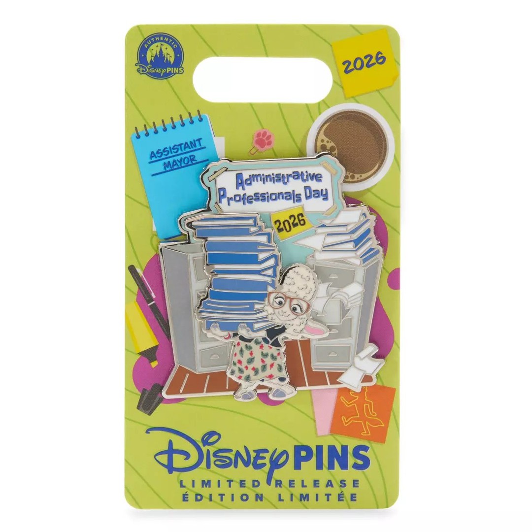 NOW AVAILABLE: New Dawn Bellwether Administrative Professionals' Day 2026 Pin – Zootopia – Limited Release
(ORDER LINK IN BIO/BELOW!)
#Zootopia #DawnBellwether #DisneyPins #LimitedRelease #DisneyCollectors
https://www.disneystore.com/dawn-bellwether-administrative-professionals-day-2026-pin-zootopia-limited-release-438010246147.html?id=VI-212172264