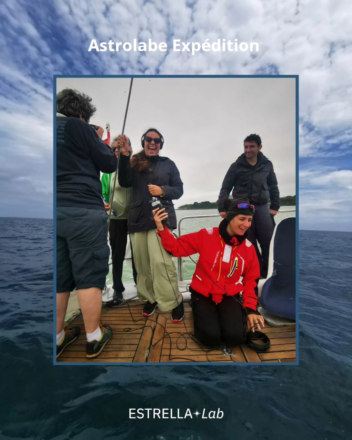 💙 Écouter la mer, l’apprivoiser et la rendre accessible à toutes et tous.
Une journée de formation précieuse avec @astrolabe_expeditions pour apprendre à manier l’hydrophone financé par la @caisse_epargne : capter les sons marins, s’en émerveiller et mieux comprendre le vivant qui nous entoure 🌊🎧
🧑✈️ C’était aussi l’occasion pour le capitaine @julespaitrault de tester l’embarquement d’Olivia, en fauteuil roulant, dans l’annexe, pour ajuster les gestes les plus adaptés aux prochaines expériences en pleine mer. Une étape importante dans notre chemin vers toujours plus d’autonomie et d’inclusion 🙌🏼
📍D’ailleurs… l’Irlande nous attend bientôt et il reste encore quelques places pour embarquer dans cette aventure hors du temps 🇮🇪⛵️
Lien en bio !
Merci à toutes les personnes présentes pour cette journée riche de sens, de partage et de mer 🫶🏼