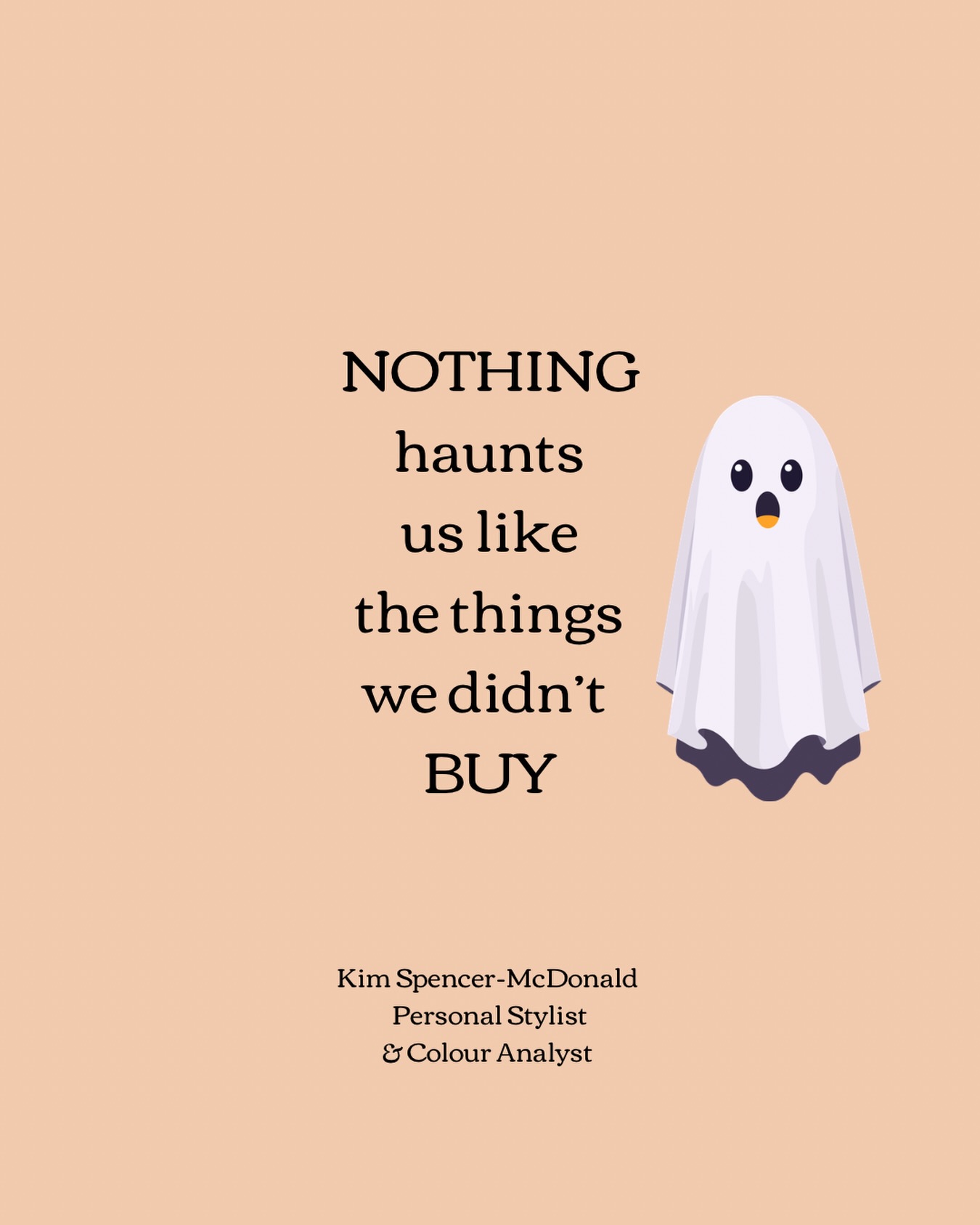 Have you ever regretted NOT buying an article of clothing? 👻
I saw this quote on a beautiful big banner @girlnextdoorfashionqueenstown window.
To be honest in the past I’ve been the opposite… buyers regret but now as a personal stylist this happens much less.
I apply the simple rule of does it go with 4 things in my wardrobe or does it fill a gap I have. If not I’m getting much better at leaving it behind 👚👗🧣
In the comments below let me know of any purchases you wished you’d made or that you made and wished you hadn’t ⬇️👇🏼