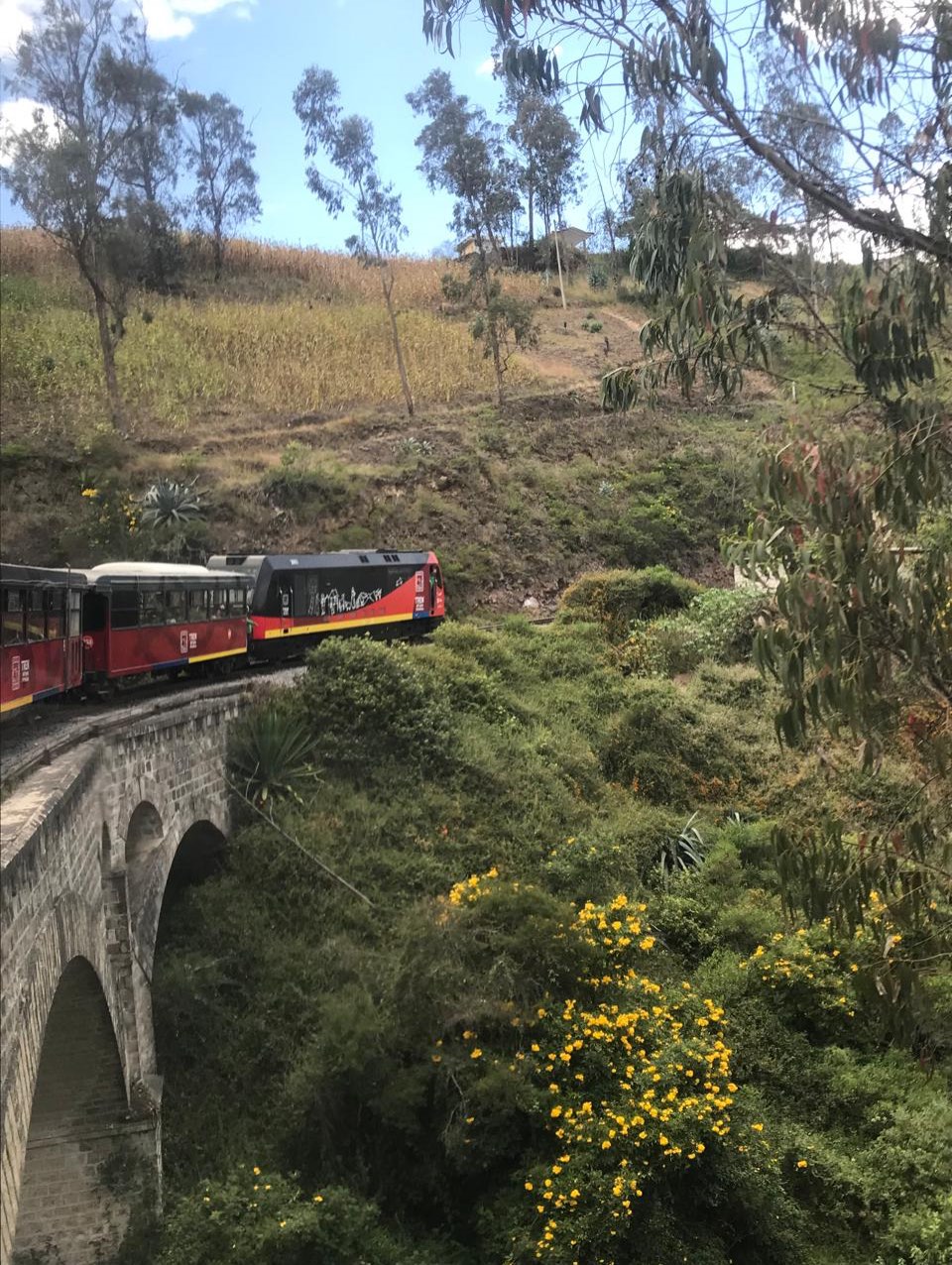 Today we took the “Tren de Tayta” from Ibarra to visit the old textile mill which operated in the this area from 1924 up to 1997.
#visitecuador