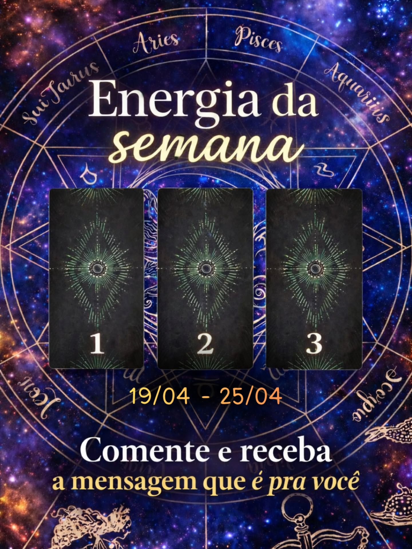 Comente TAROT 🔮 e receba sua mensagem no direct
✨ Energia da semana do dia 19/04 ao dia 25/04.
Você não está sozinho.
Mas talvez exista uma parte sua
que ainda acredita que está.
E quando essa parte assume o controle…
tudo começa a parecer falta.
Falta de apoio.
Falta de segurança.
Falta de alguém.
Mesmo quando isso não é mais verdade.
Essa carta não veio para te mostrar o que falta.
Ela veio para te mostrar
o que você não está conseguindo ver.
Existe suporte.
Existe caminho.
Existe uma porta.
Você só precisa estar disposto a enxergar.
#taro
#tarô
#tarot
#energia