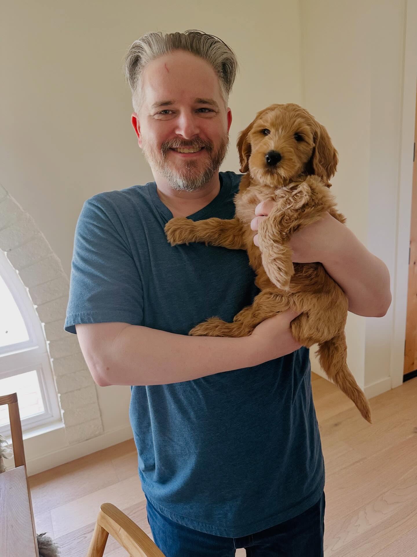 Some very lucky puppies to get amazing families! #PickUpDay