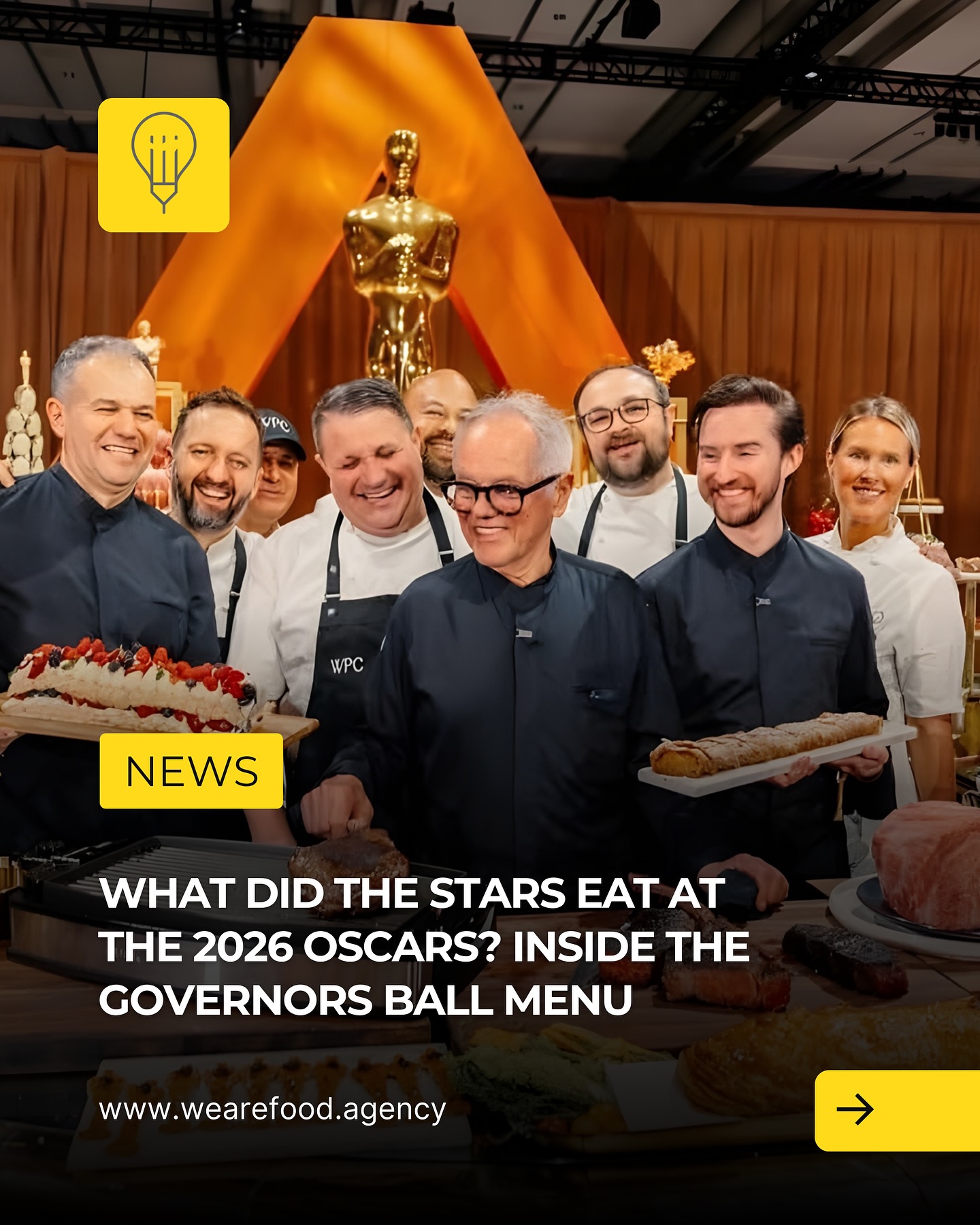 💻 𝗕𝗟𝗢𝗚: 𝗧𝗛𝗘 𝗟𝗔𝗧𝗘𝗦𝗧 𝗡𝗘𝗪𝗦
✍️ 𝗪𝗵𝗮𝘁 𝗗𝗶𝗱 𝘁𝗵𝗲 𝗦𝘁𝗮𝗿𝘀 𝗘𝗮𝘁 𝗮𝘁 𝘁𝗵𝗲 𝟮𝟬𝟮𝟲 𝗢𝘀𝗰𝗮𝗿𝘀? 𝗜𝗻𝘀𝗶𝗱𝗲 𝘁𝗵𝗲 𝗚𝗼𝘃𝗲𝗿𝗻𝗼𝗿𝘀 𝗕𝗮𝗹𝗹 𝗠𝗲𝗻𝘂
Every year, after the last award is handed out at the Dolby Theatre in Hollywood, the real party begins. The 2026 Oscars Governors Ball - the official Academy Awards after-party - is the most glamorous dinner in the world, and this year it did not disappoint. Here’s everything you need to know about what the stars ate on the night of March 15, 2026.
👉 𝗥𝗲𝗮𝗱 𝘁𝗵𝗲 𝗳𝘂𝗹𝗹 𝗮𝗿𝘁𝗶𝗰𝗹𝗲 𝗼𝗻 𝗼𝘂𝗿 𝘄𝗲𝗯𝘀𝗶𝘁𝗲.
𝘄𝘄𝘄.𝘄𝗲𝗮𝗿𝗲𝗳𝗼𝗼𝗱.𝗮𝗴𝗲𝗻𝗰𝘆
#WeAreFood #WeAreFoodAgency #Marketing #Communication #PR