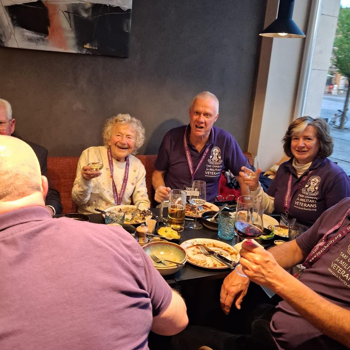 We're on a two-night trip to Ypres to visit the Menin Gate with a group of veterans.
A huge thank you to @charbon_ieper restaurant for their wonderful service and food last night!