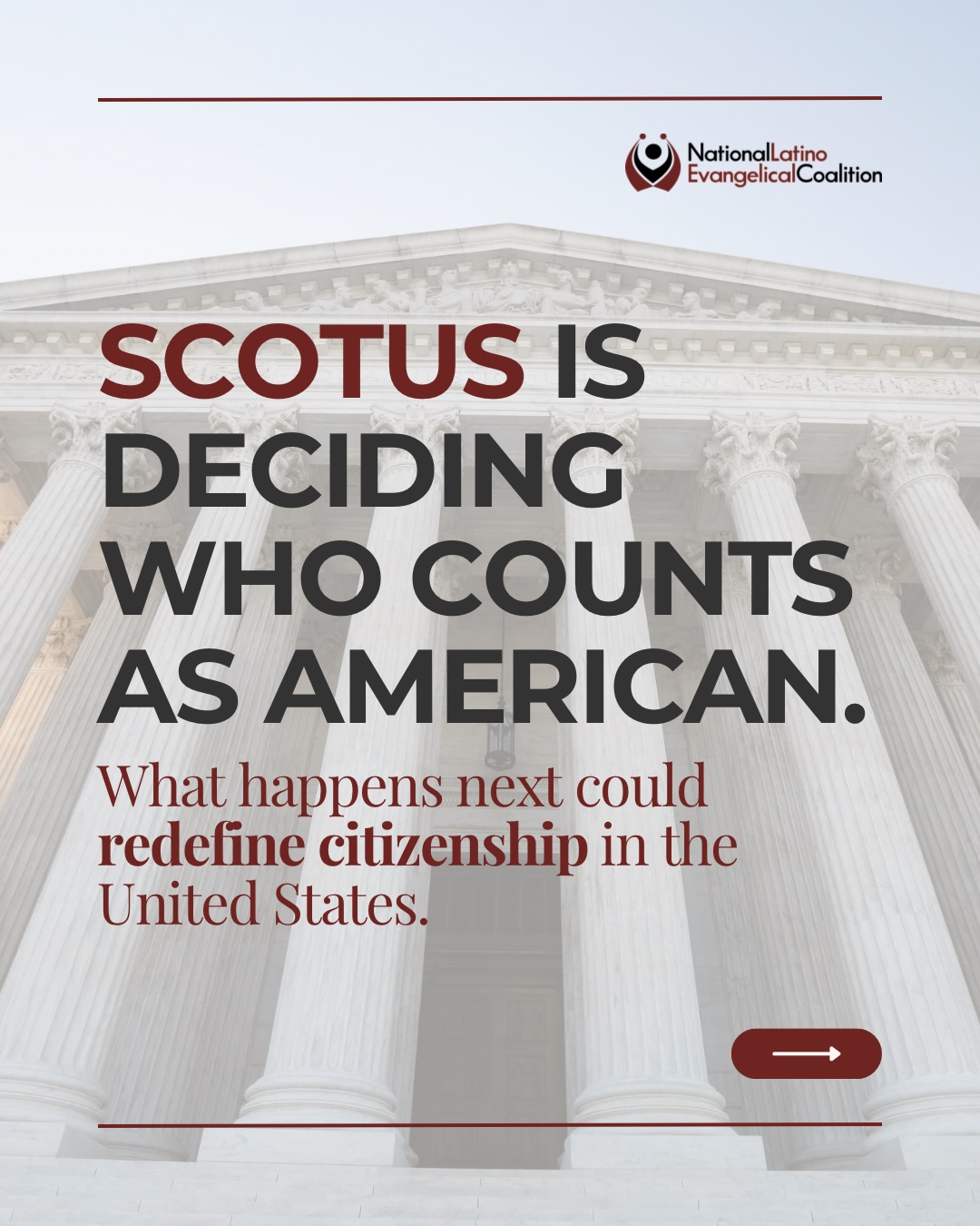 The Constitution has spoken clearly for over 150 years: If you are born on this soil, you belong.
Did you know, that truth is being tested now?
We are not speaking about policy in the abstract.
We are speaking about children.
About families.
About the future of our nation.
#SupremeCourt — stand your ground!
Do not bend to political pressure.
Do not redefine what has long been settled law.
Birthright citizenship is not a partisan issue.
It is a constitutional promise and a moral one. Scripture reminds us: “You shall treat the stranger as your own…” (Leviticus 19:34)
A nation reveals its soul by how it treats the most vulnerable among it.
NaLEC stands unequivocally against any attempt to strip citizenship from children born in this country.
We will pray, speak, and stand firmly.
#NalecNews #nalecupdates #birthcitizenship #families