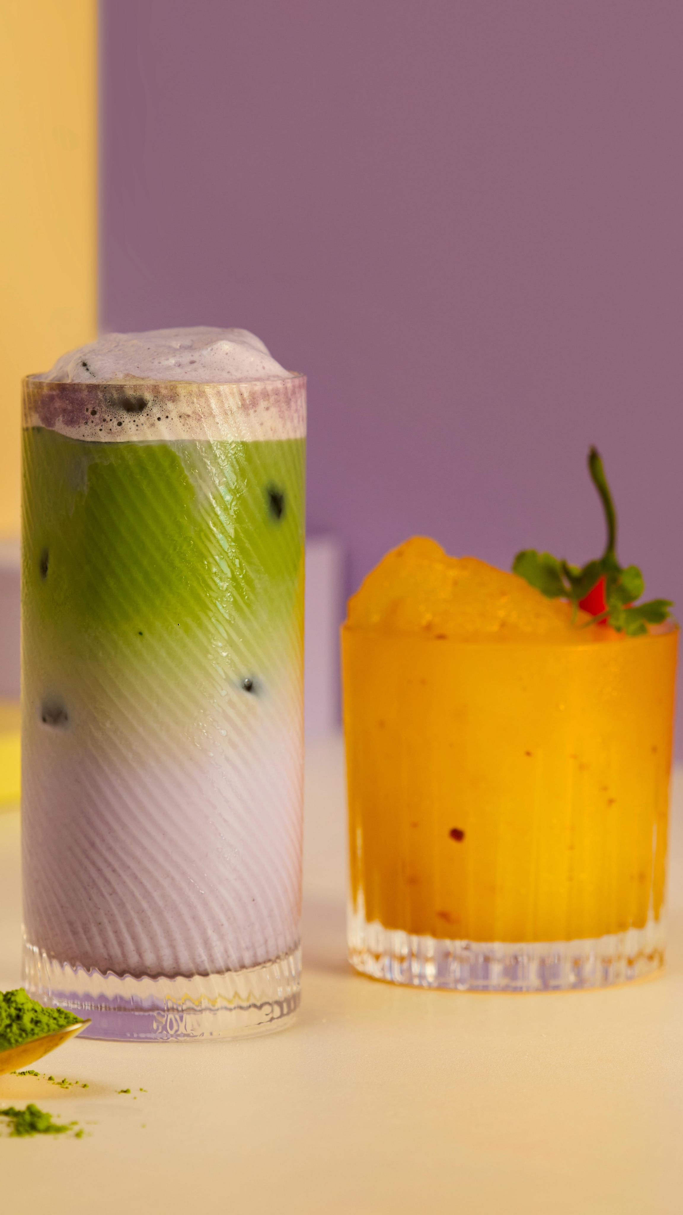 Two matchas, no wrong choice 😌💕
Strawberry or lavender, which one are you going for?✨
Find your go-to at Heavenly Desserts📍