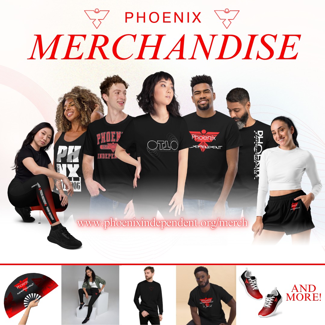 Calling all Phans! New and old! Check out our Phoenix Merchandise! Everything from shirts and hoodies to leggings and shoes to fans and pins and so much more! Shop today! https://www.phoenixindependent.org/merch
.
.
.
And don't forget to mark your calendar! July 18th is our summer clinic day! See you there!