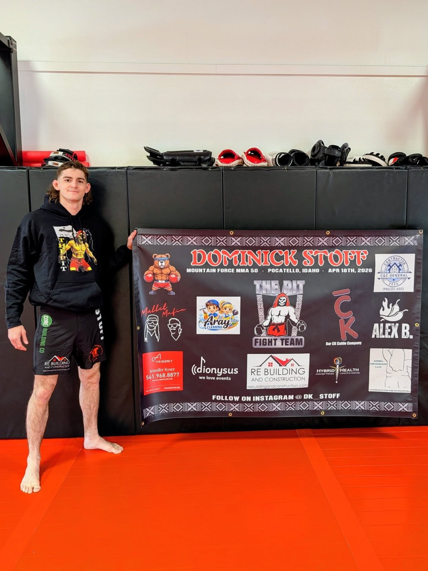IT'S FIGHT WEEK 🥊
This Saturday April 18, @dk_stoff steps into the cage at @mountainforcemma 50 in Pocatello, Idaho — and it's gonna be a heater 💣
All the hard work, early mornings, and late nights come down to this moment. Let’s show up and show out for our teammate!! Drop some 🔥 in the comments to show your support.
🎟️ Ticket link is in our bio if you're looking to trek it out to Pocatello with the team!
📺 Stream info coming later this week — so stay locked in for that!
⏰ We are 7th on the card, and fights start promptly at 7pm MST
⬇️SHOUTOUTS AND NOTABLE MENTIONS BELOW
🤝CAMP SPONSORS
TNT Door & Millwork
Hybrid Health @hybridhealth_massage
RE Building & Construction @rebuildingandconstruction
MK Custom Homes @mkcustomhomes
Jen Kyser Real Estate @jen.k.realestate
Bar CK Cattle Company @barckcattle
Core Building Co. @corebuildingco
Aray Cleaning @lizardromero
C&C General Contractor @chrissanchez7362
Ariel Newman
Elevated Fades 208 @elevated_fadezz
Tom Klag @tomklag
Blood Eagle Armory @bloodeaglearmory
Mullet Mafia @_flash_gordo_ @c_werd43
Dionysis
Teton Summit Services
Remount Equine @remountequine
Peace & Dove Therapy Co @peace.and.dove.therapyco
Guidos Pizzeria @guidosoriginal
Behbehani Family @wendybehbehani
Aaron Family @riding_in_the_sun
👊FIGHT PROMOTION
Thank you @mountainforcemma for the opportunity - looking forward to putting on a heater!!!
🗣HEAD COACH & FEARLESS LEADER @cruzgomez208
🤠CHAOS COORDINATOR @sophiestrikes
🤼♂️RIDE OR DIE TRAINING PARTNERS
@pnut.lee
@coltenlebrun
@jwmeachum
@nathan_hall83
@richardlind_
@baca.flow
@keltonr11
🤕INJURY CURER EXTRAORDINAIRE/ATHLETIC TRAINER @krysta92
