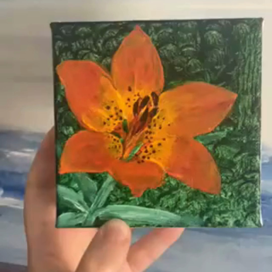 This is the last of my floral mini series for now, Prairie Lily 🎨🧡One more snowfall next week, then that's it, right?... RIGHT??
https://www.kellyannedesigns.com/product-page/prairie-lily-4x4x1-5-mini-painting
#prairielily #saskflower #canadianartist #minipainting #kellyannedesigns #lily #miniart #floralpainting